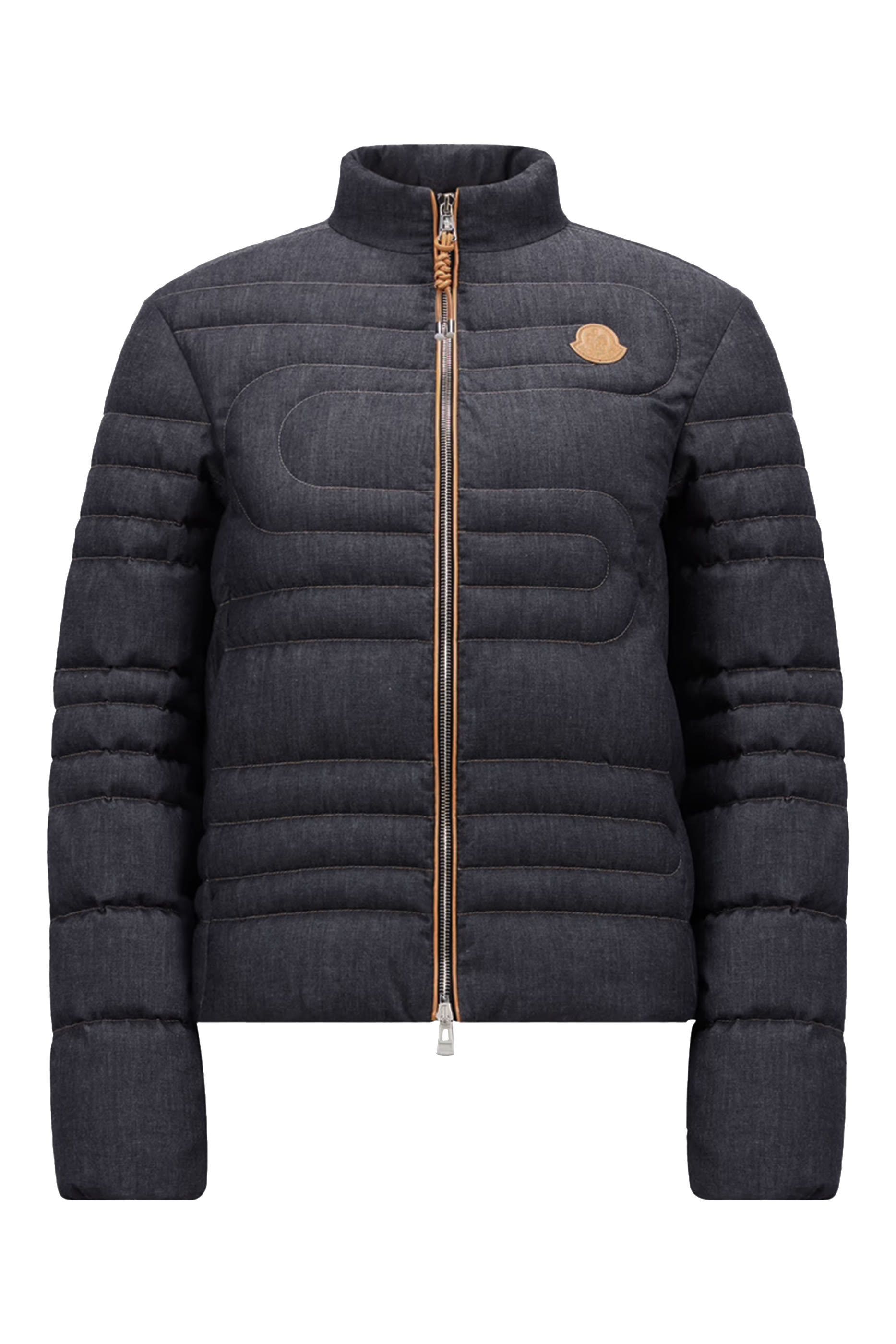 جاكيت  شياو تشينغ مبطنة بنقشة ثعبان