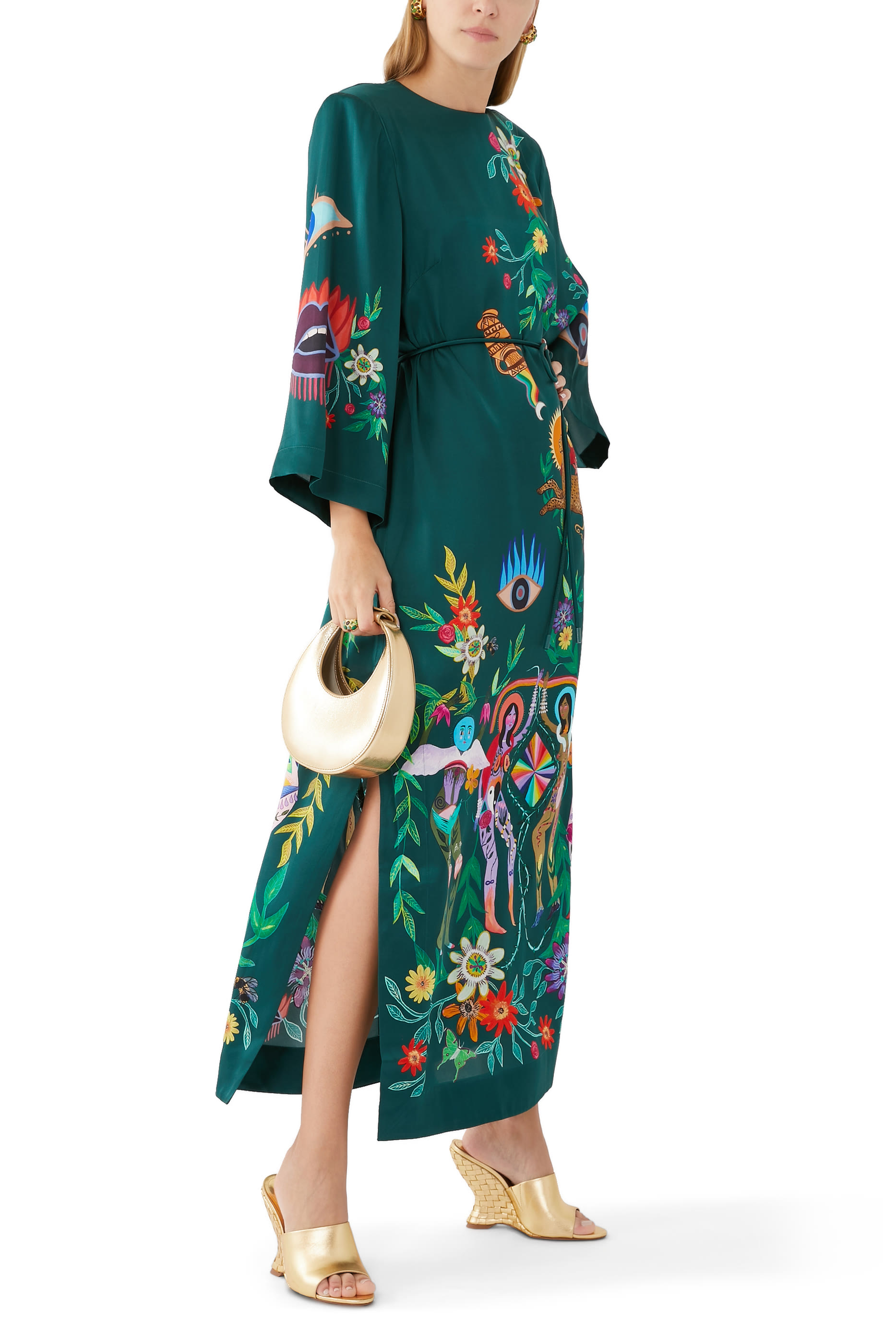 فستان أجاثا متوسط الطول