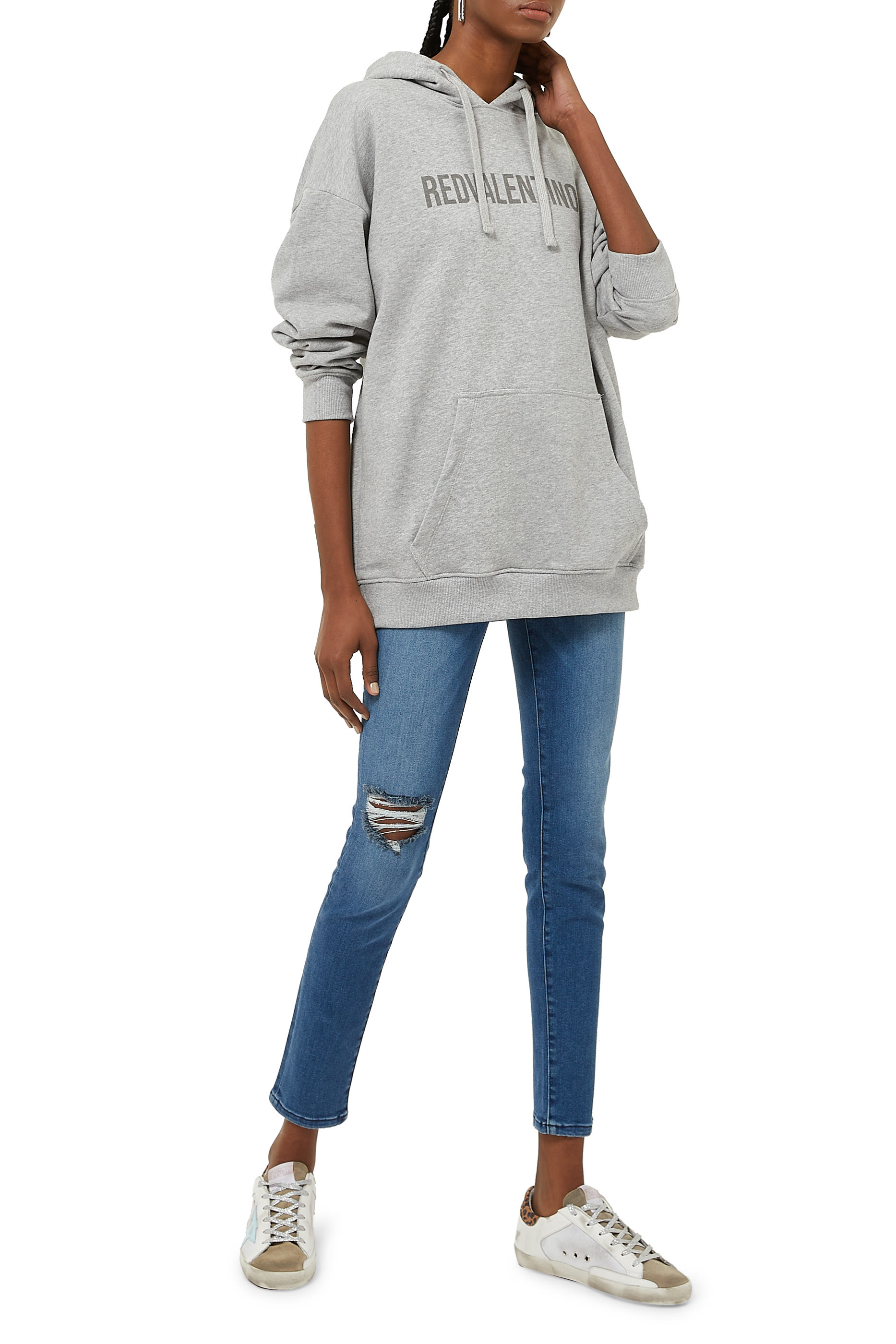 سنيكرز سوبر ستار بنقشة جلد الفهد