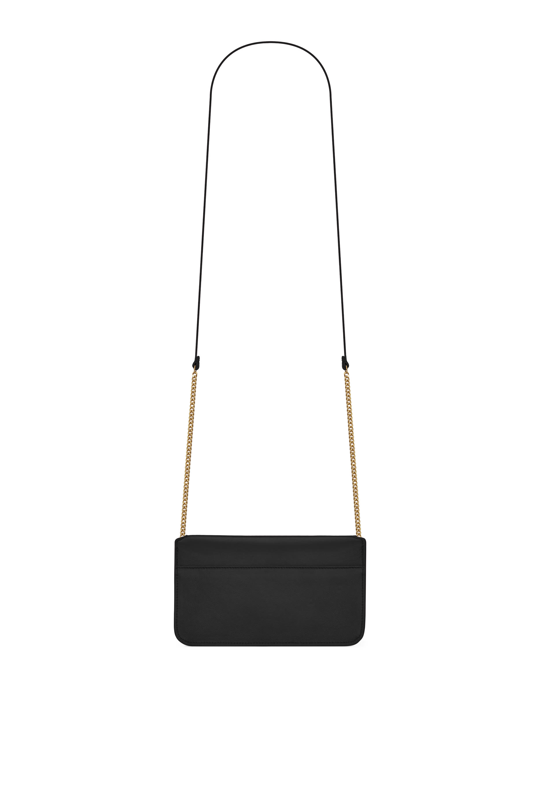 حافظة هاتف بشعار الماركة جلد ناعم