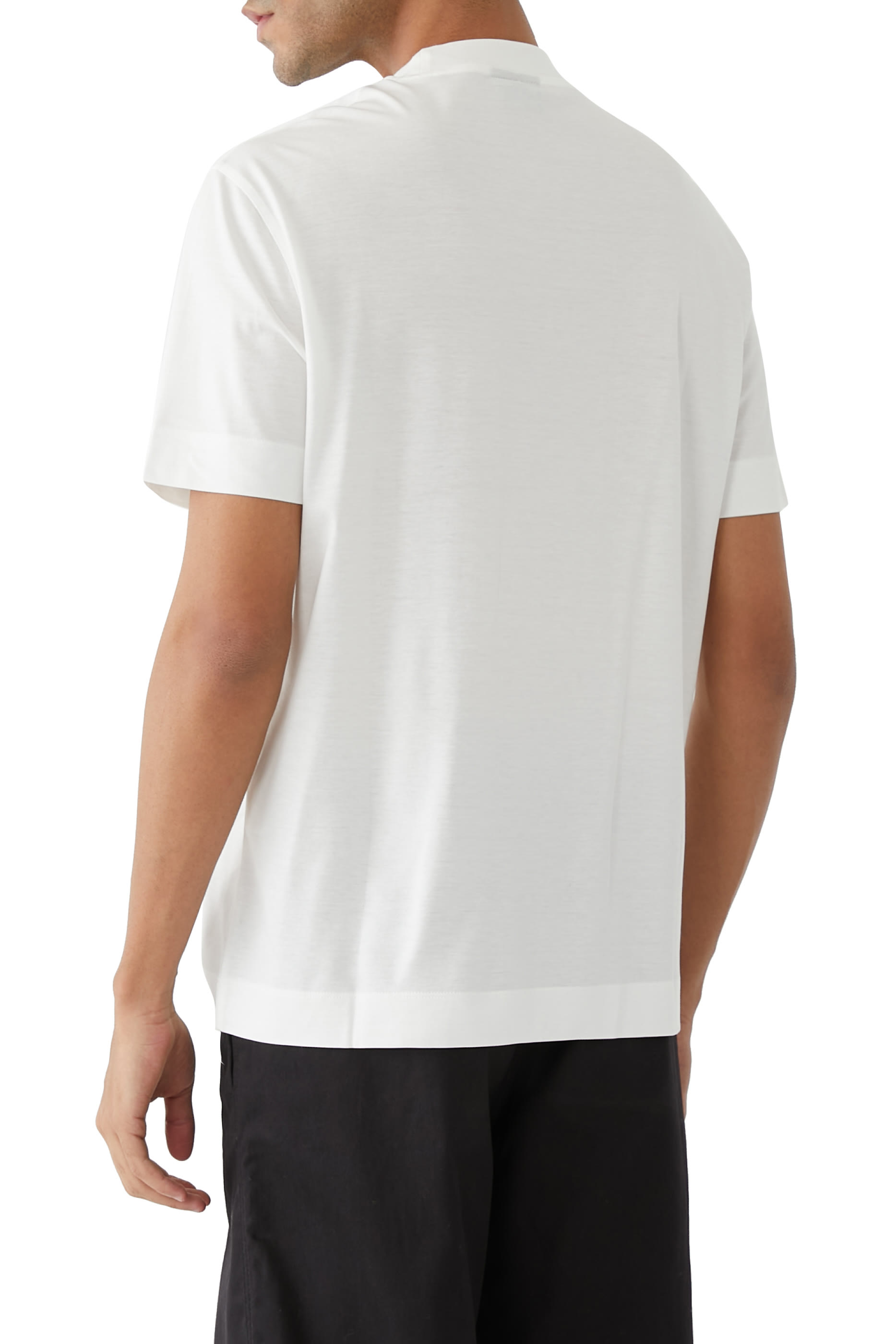 تيشيرت بشعار الماركة اللامع جيرسيه