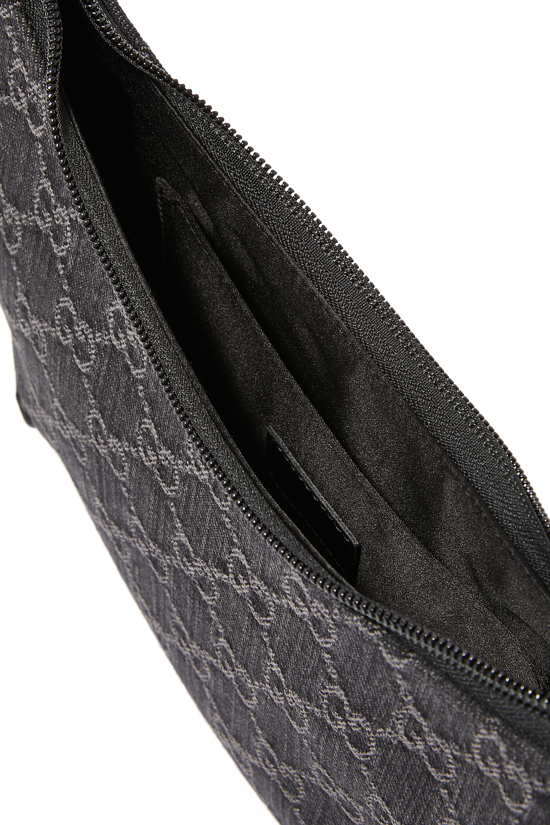 حقيبة كتف صغيرة رفيعة بحلية لجام الحصان