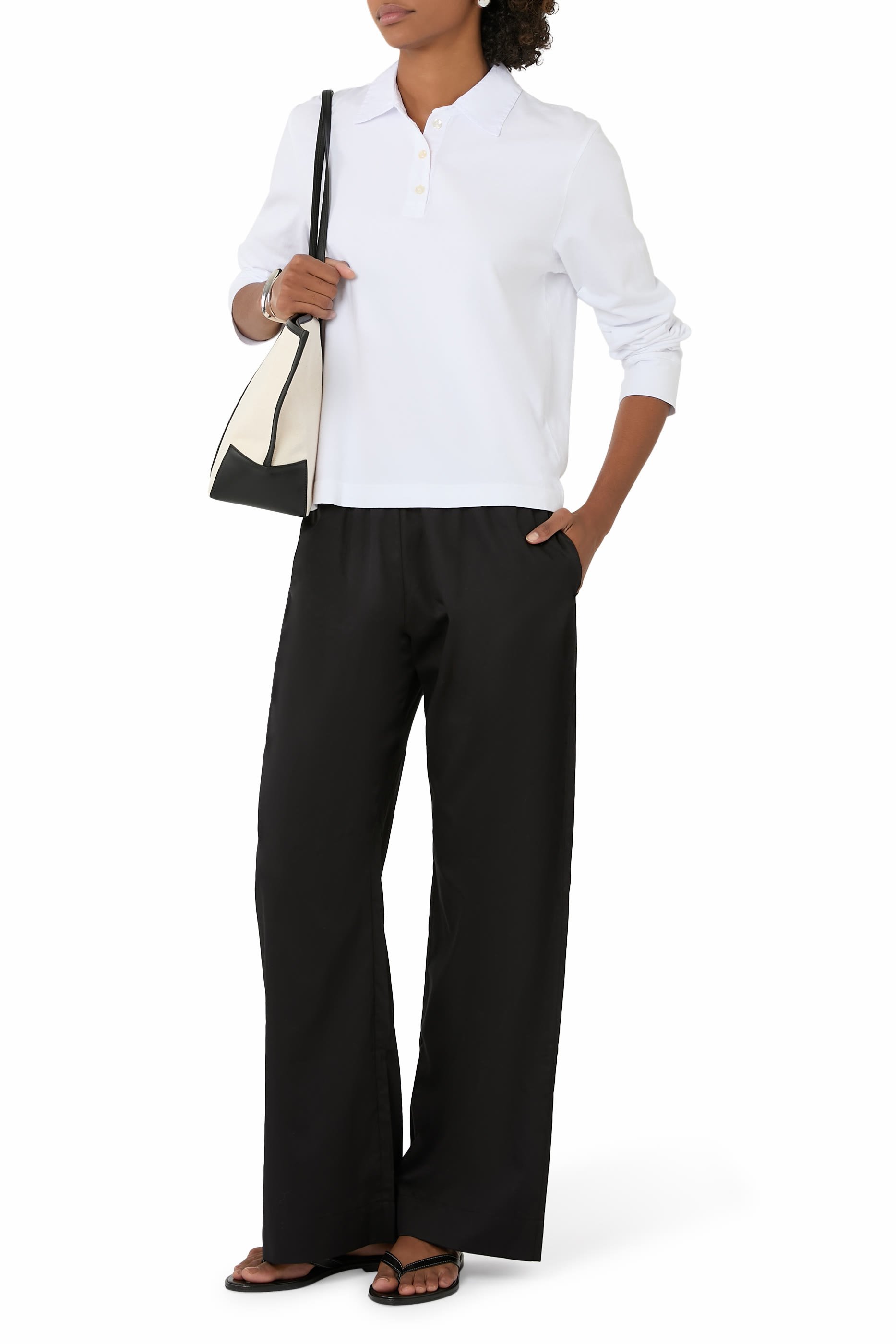 قميص بولو مارجو بأكمام طويلة