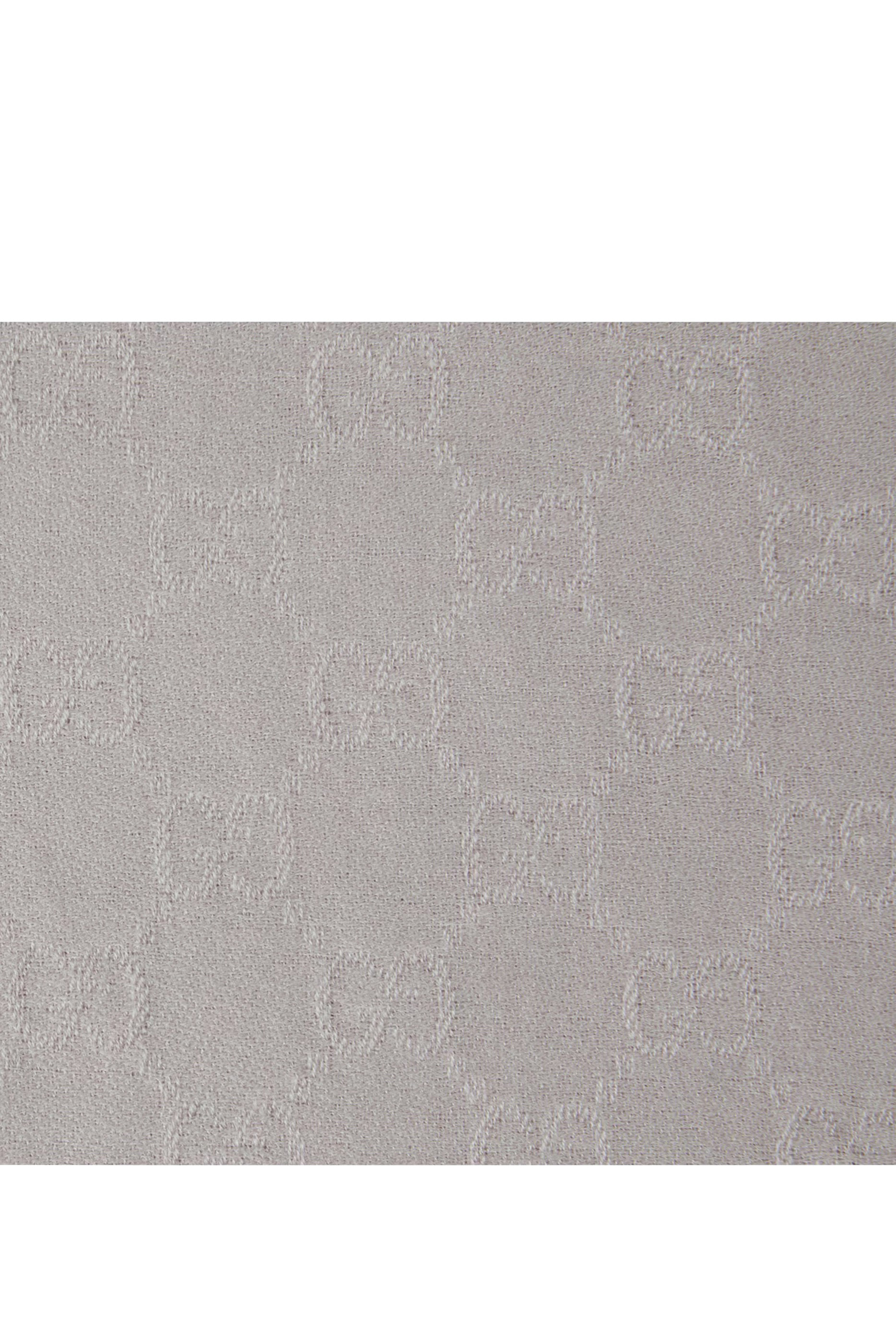 وشاح بحرفي شعار الماركة صوف وحرير جاكار