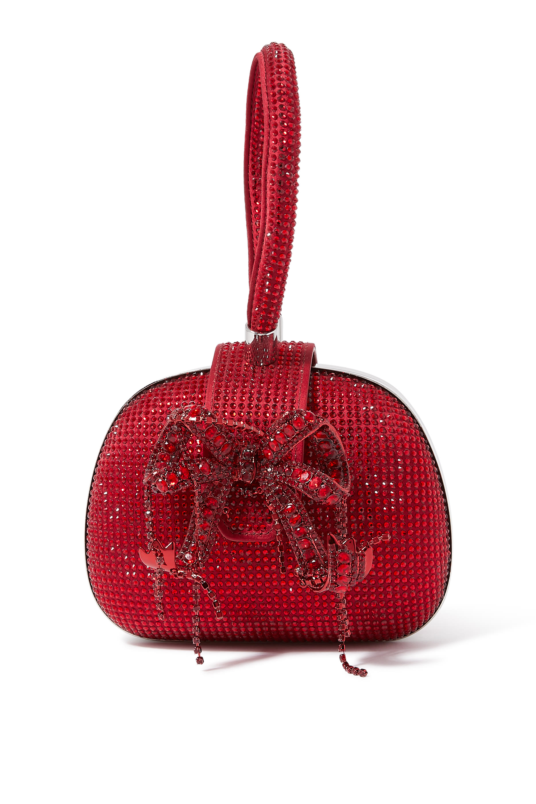 كلاتش بيد علوية وعقدة مرصعة بأحجار الراين