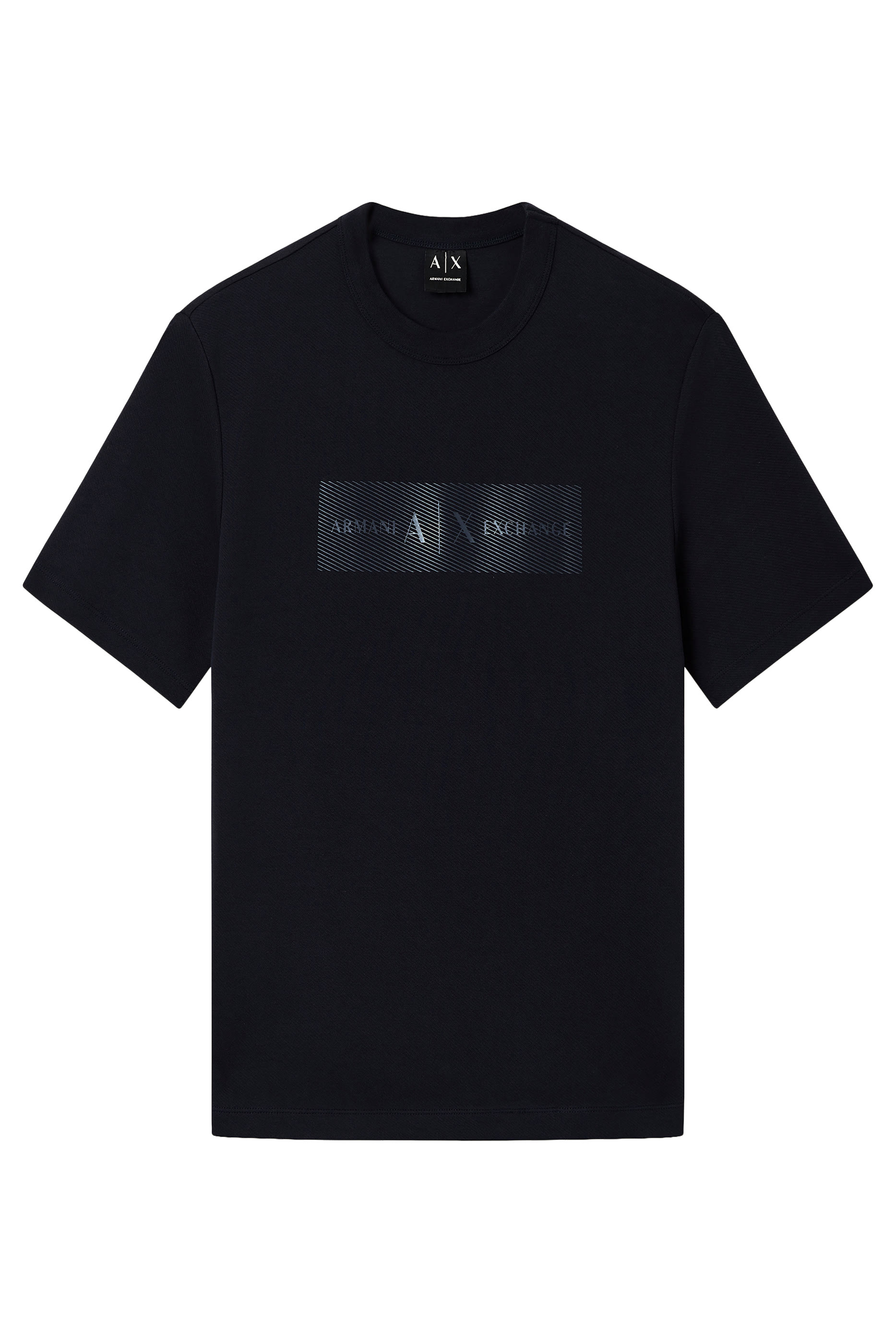 تيشيرت بطبعة شعار الماركة قطن