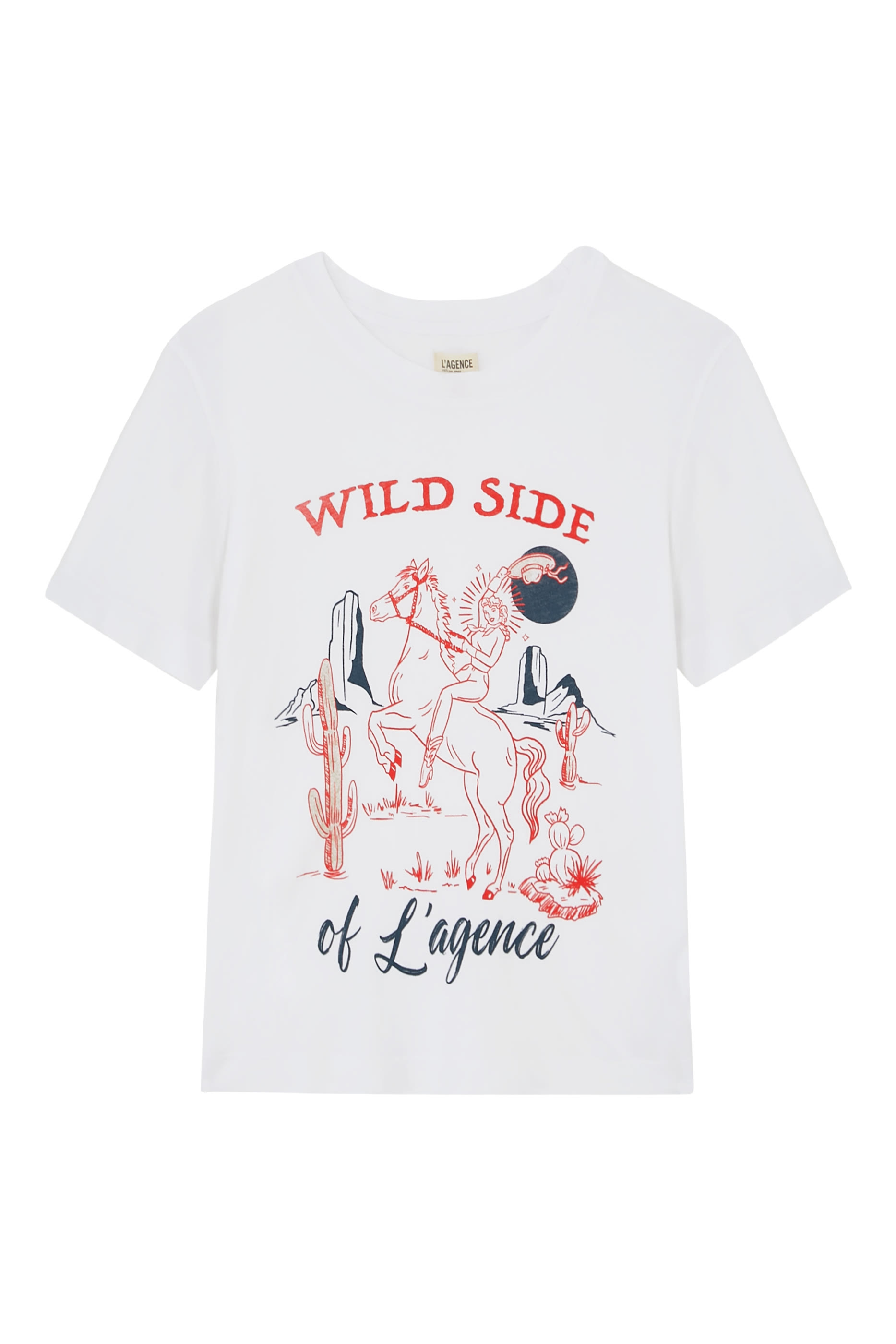 تيشيرت إيليزا بنقشة غرافيكية