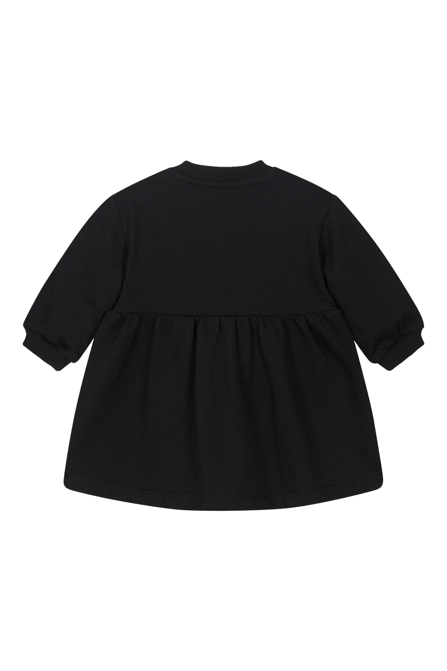 فستان مزين بالدب تيدي قطن صوف للأطفال