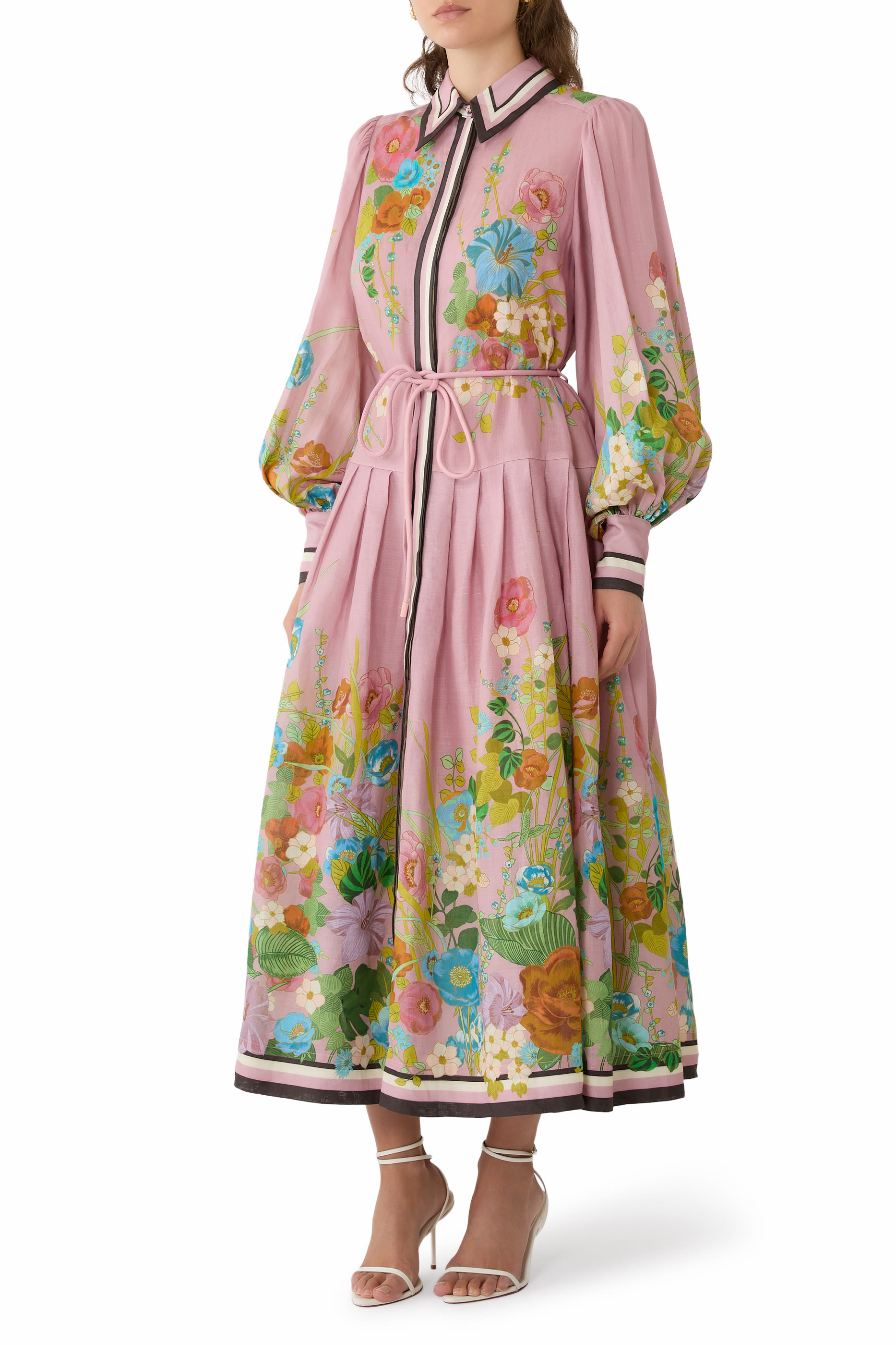 فستان كليمنس بنمط قميص