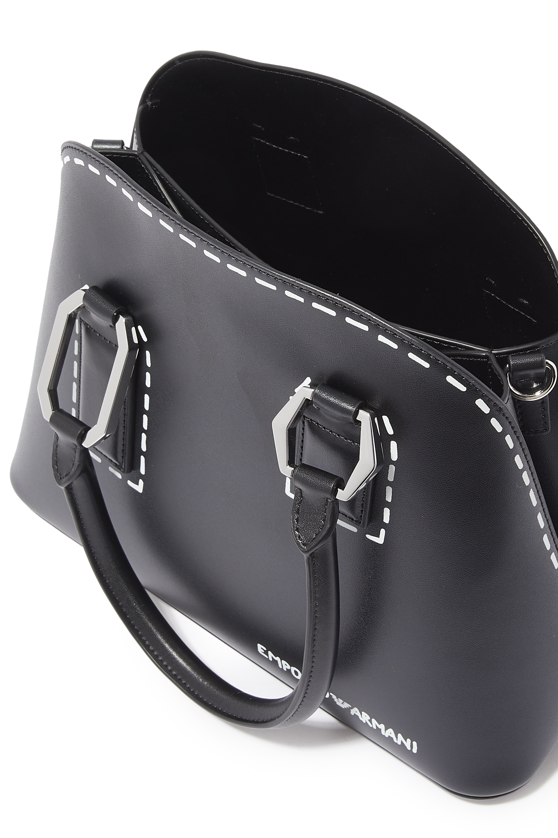 حقيبة يد ترابيز بطبعة خداع بصري