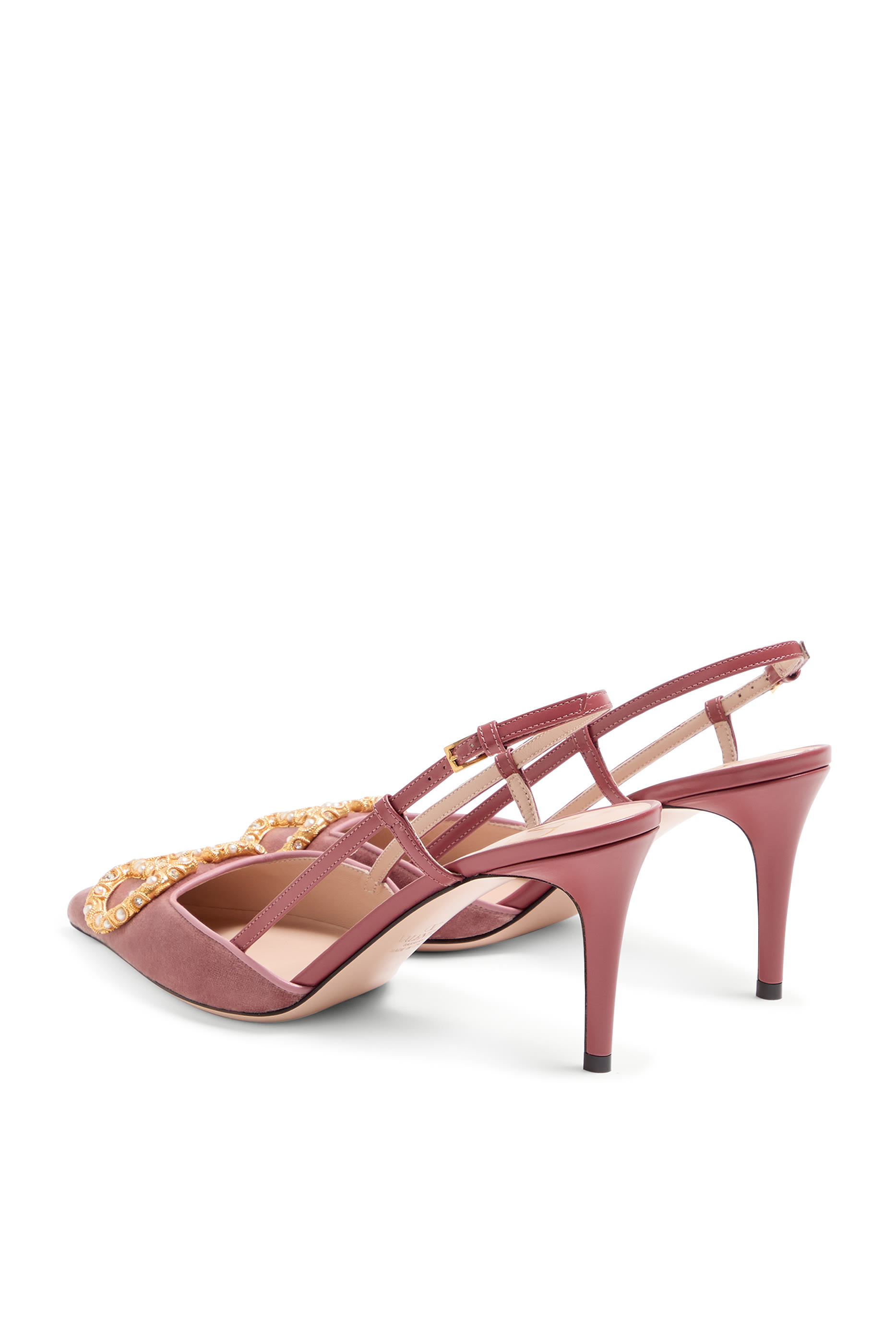 حذاء كلاسيكي 80 بحلية شعار الماركة