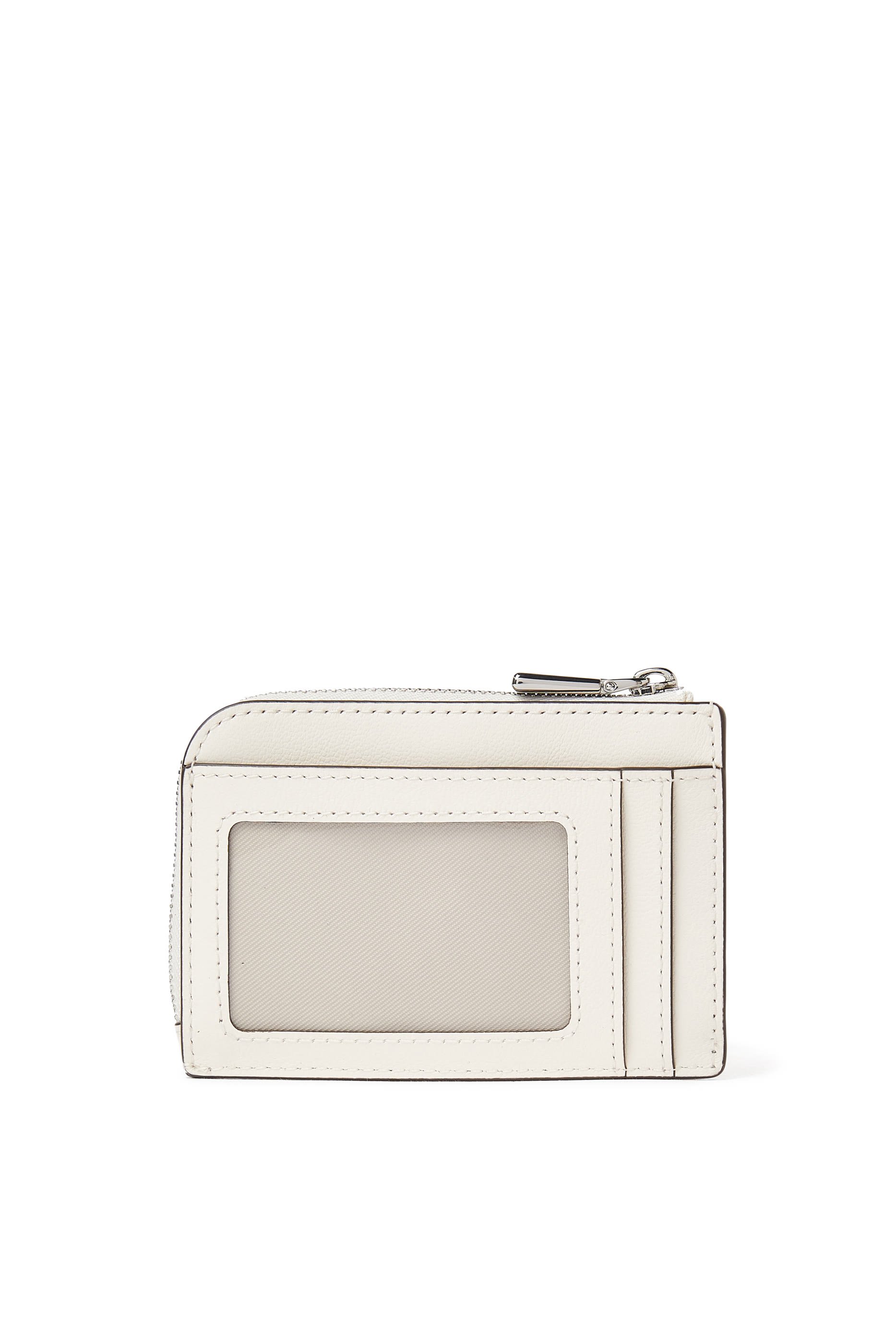 Mini Zip Card Case I Love You Script 