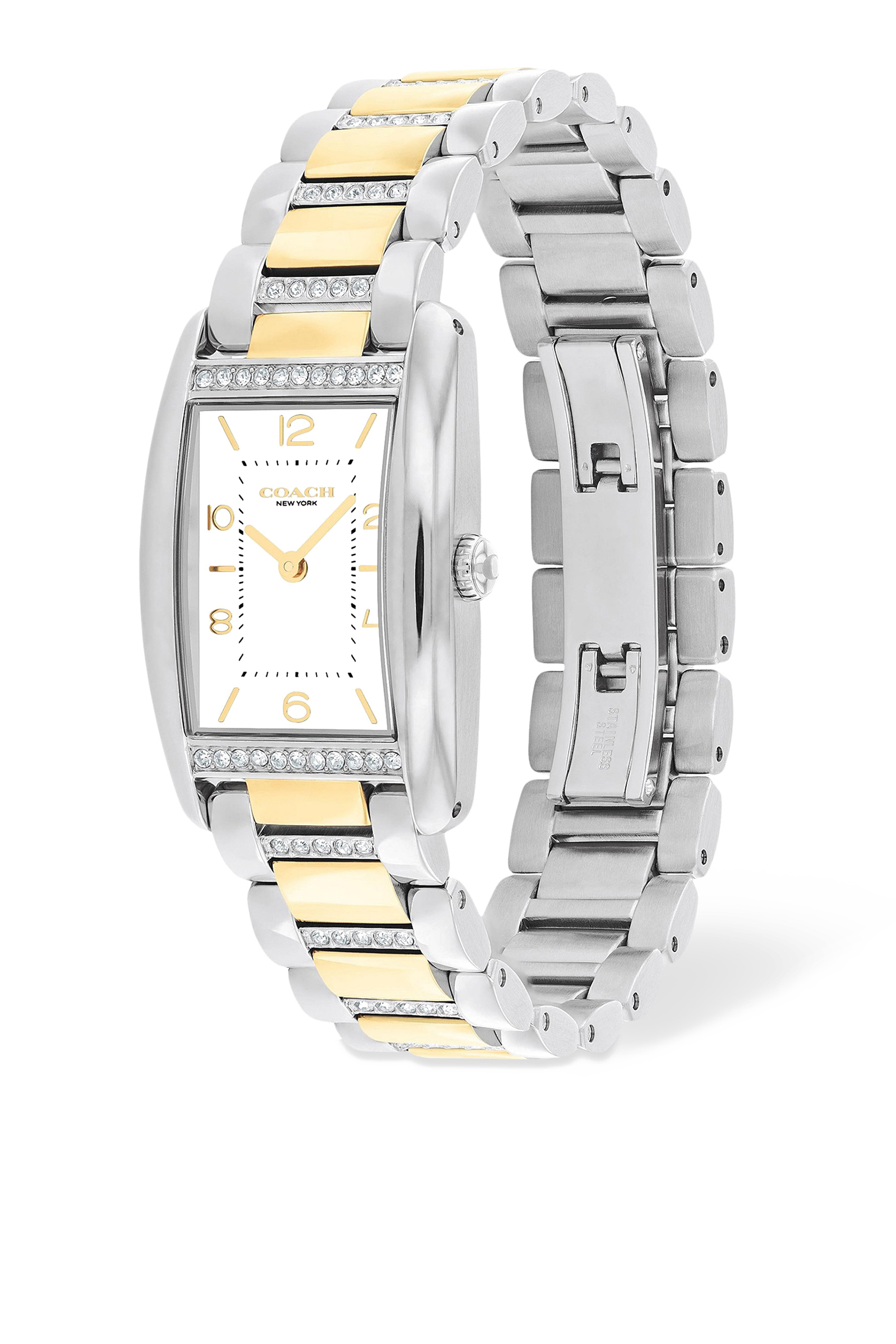 ساعة ريس مرصعة بالكريستال