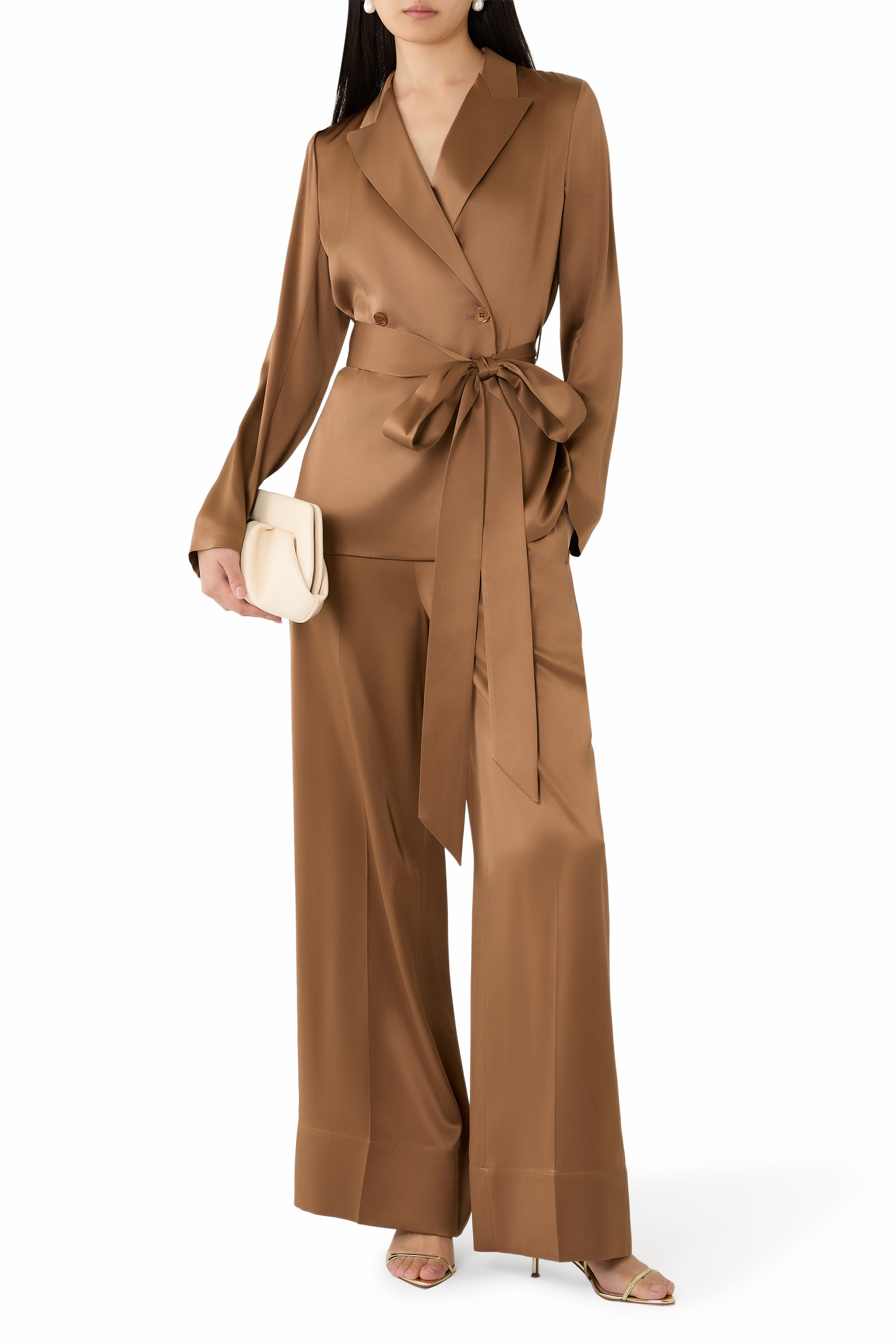 جاكيت آرتشر حرير ساتان