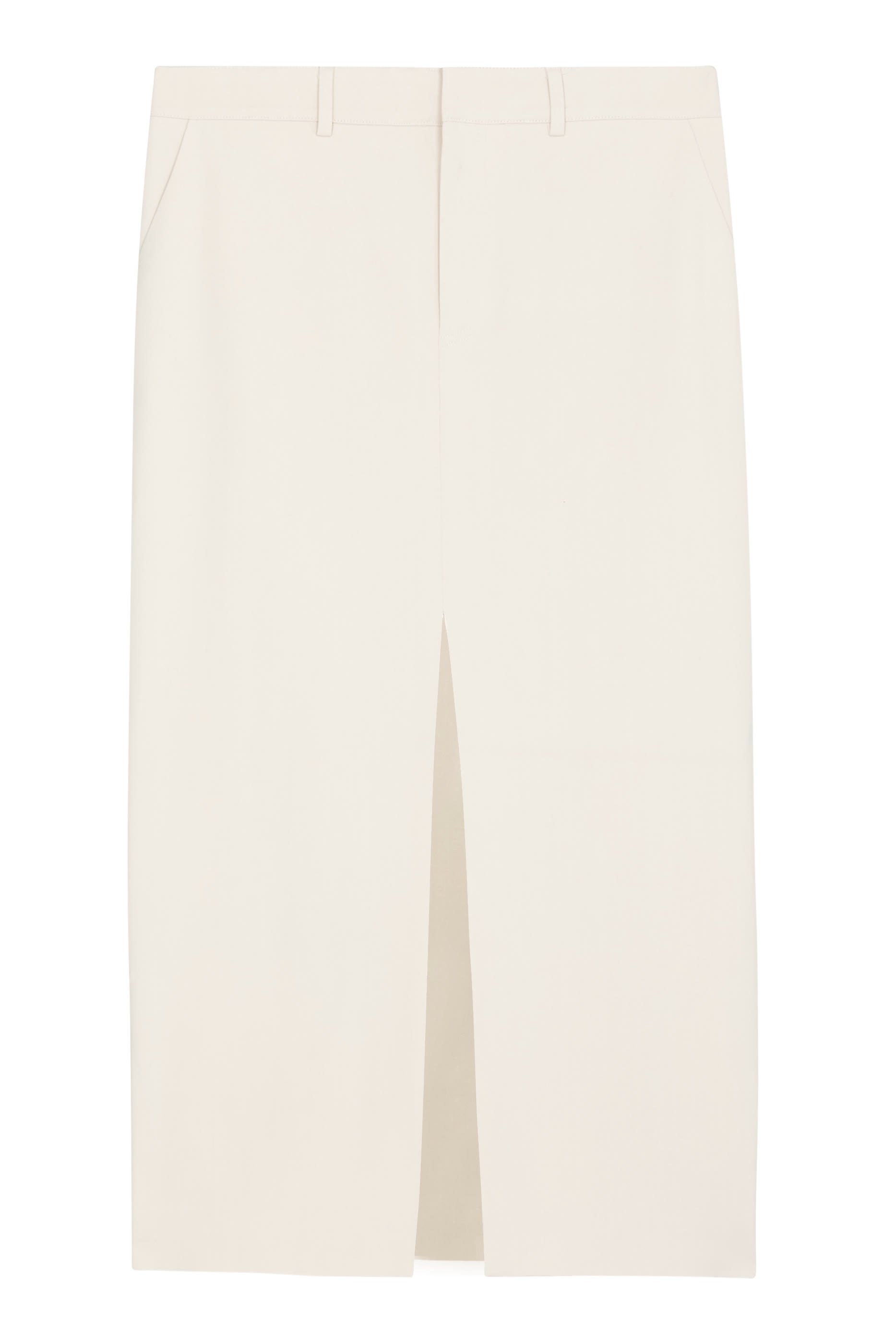 تنورة مايبيل متوسطة الطول بفتحة أمامية