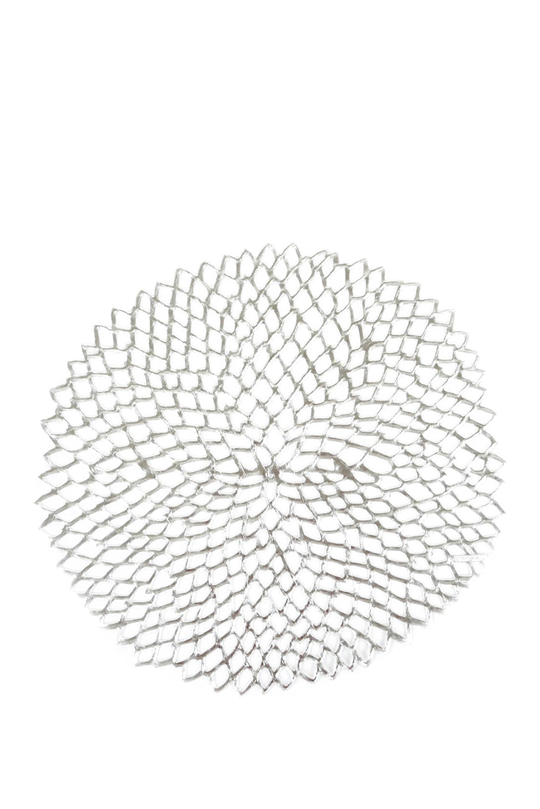 مفرش أطباق مستدير من الفينيل على شكل زهرة الأضاليا