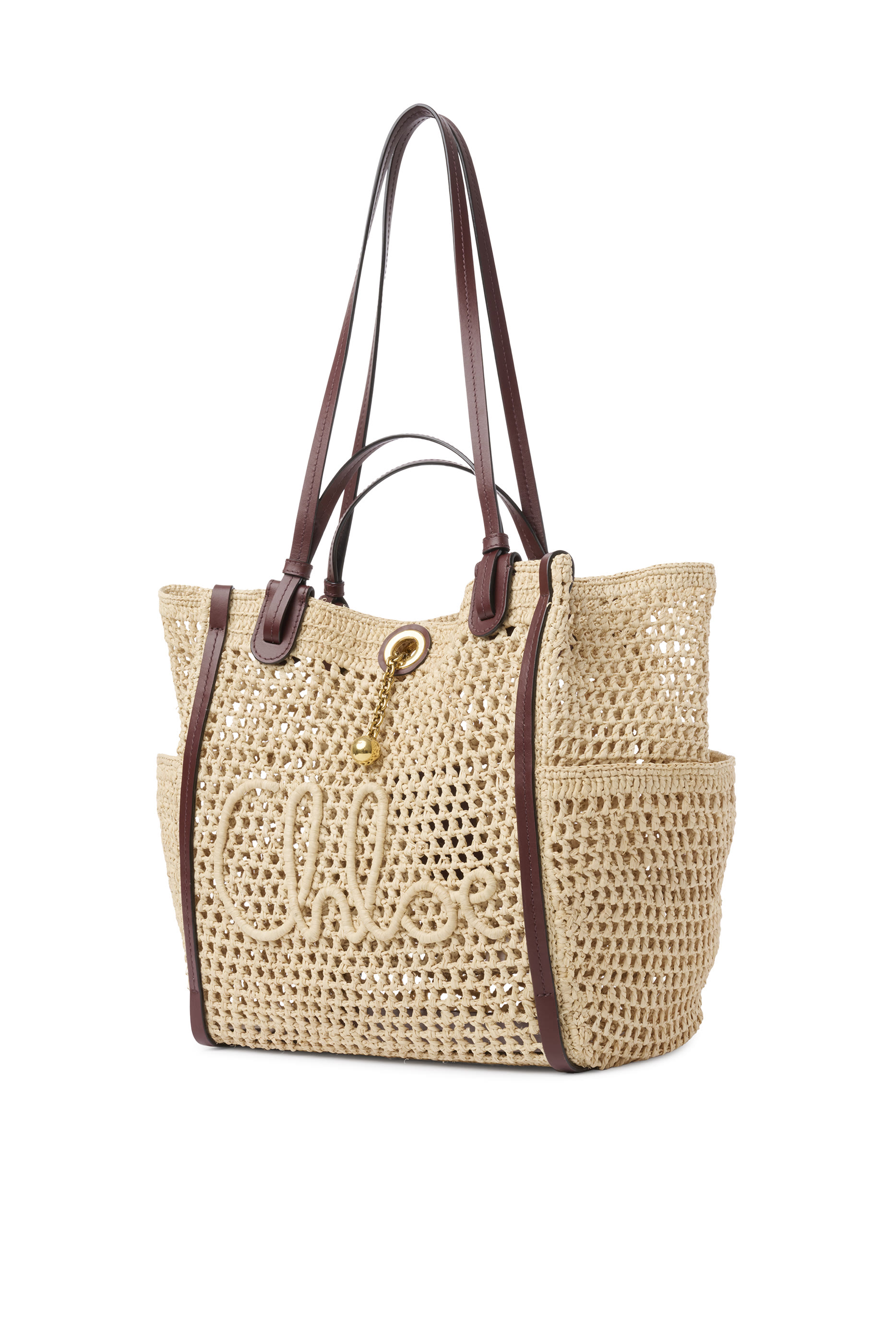 حقيبة دوبل كاري بشعار الماركة