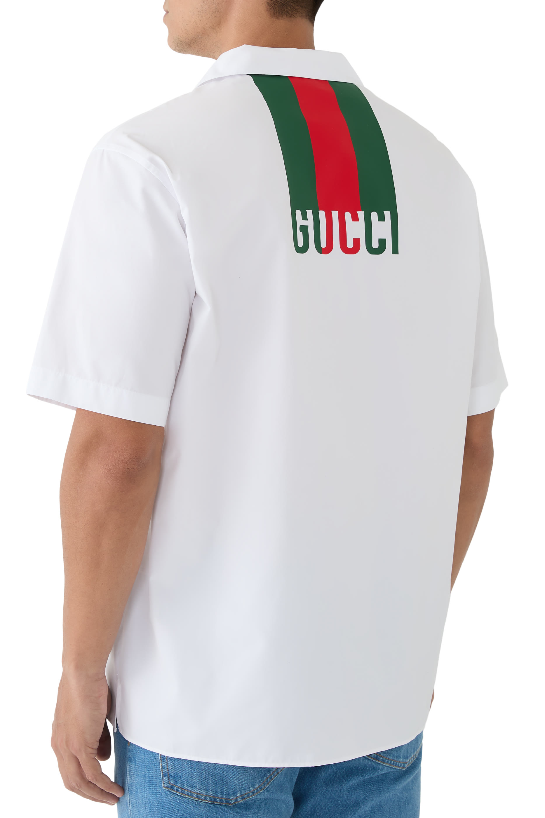 قميص بشريط ويب قطن