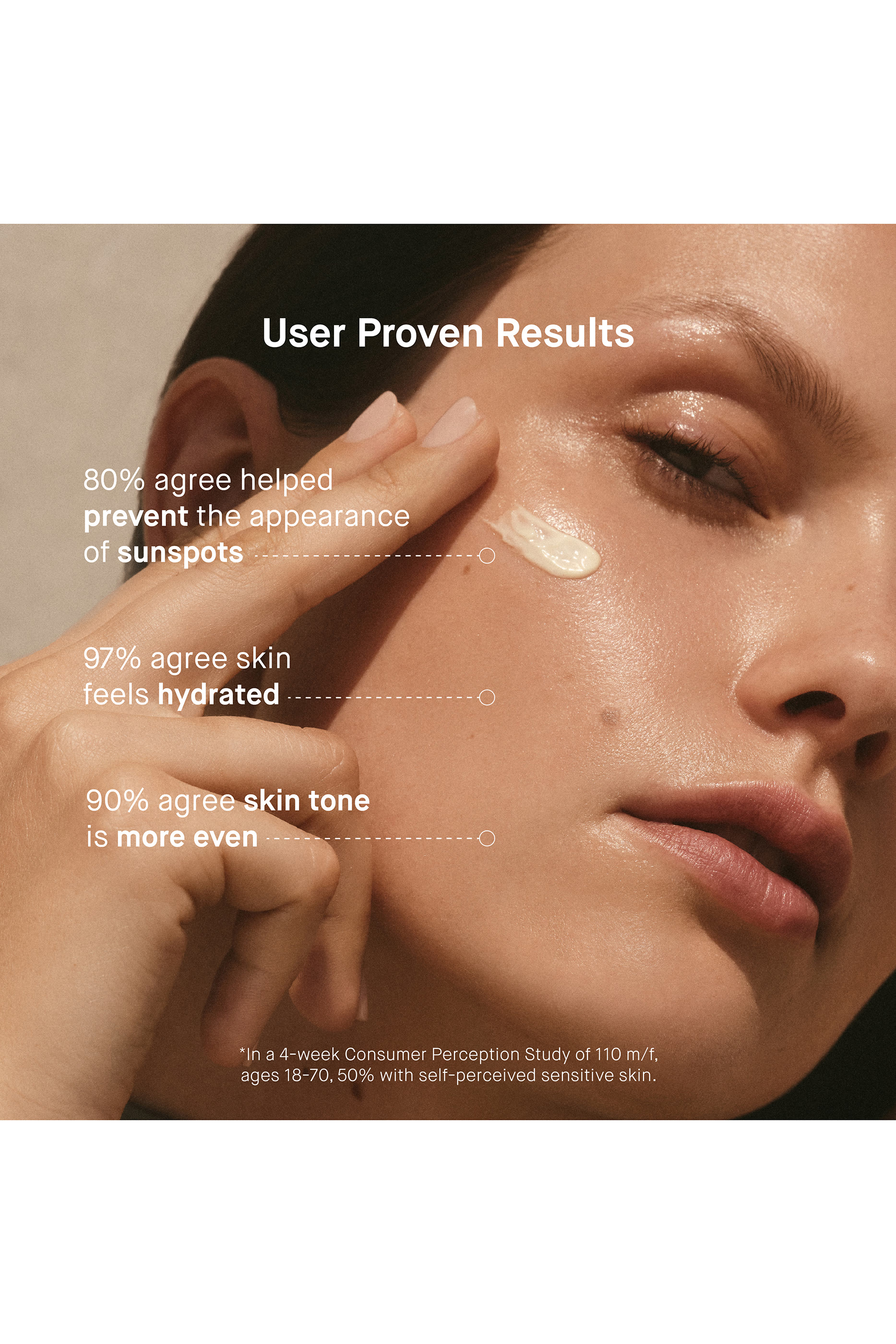 مستحضر للوقاية من الشمس مع عامل الحماية SPF 50‎