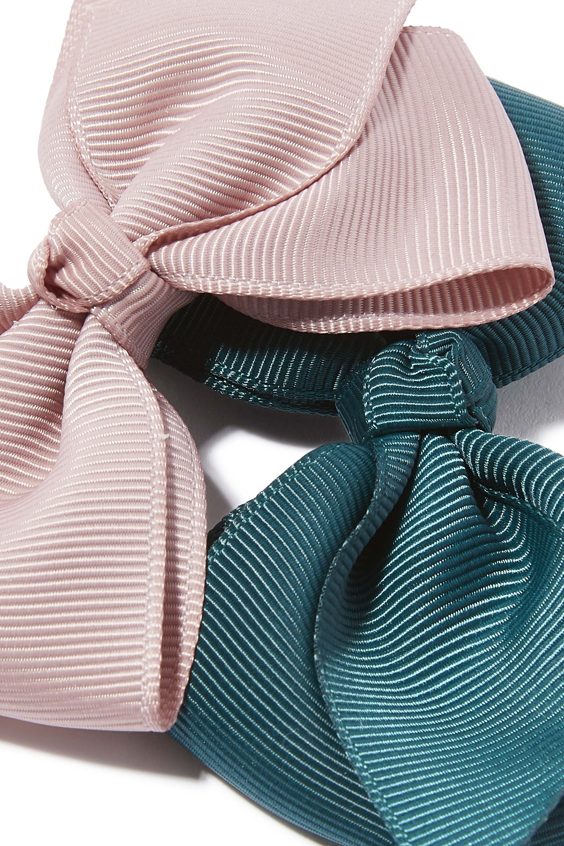 طقم مشبك شعر بتصميم فيونكة مايسي كيستنت للأطفال