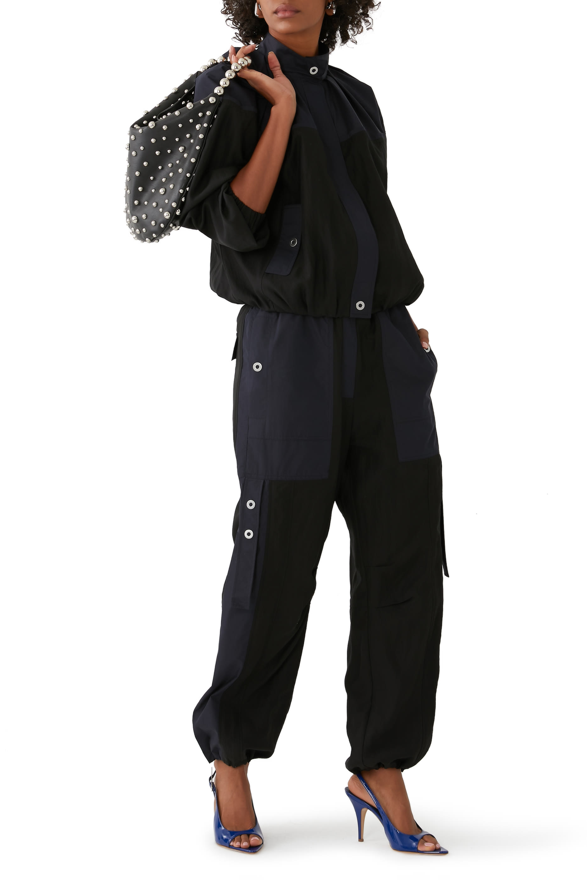 جاكيت كومبو رياضي بتصميم بلوزة