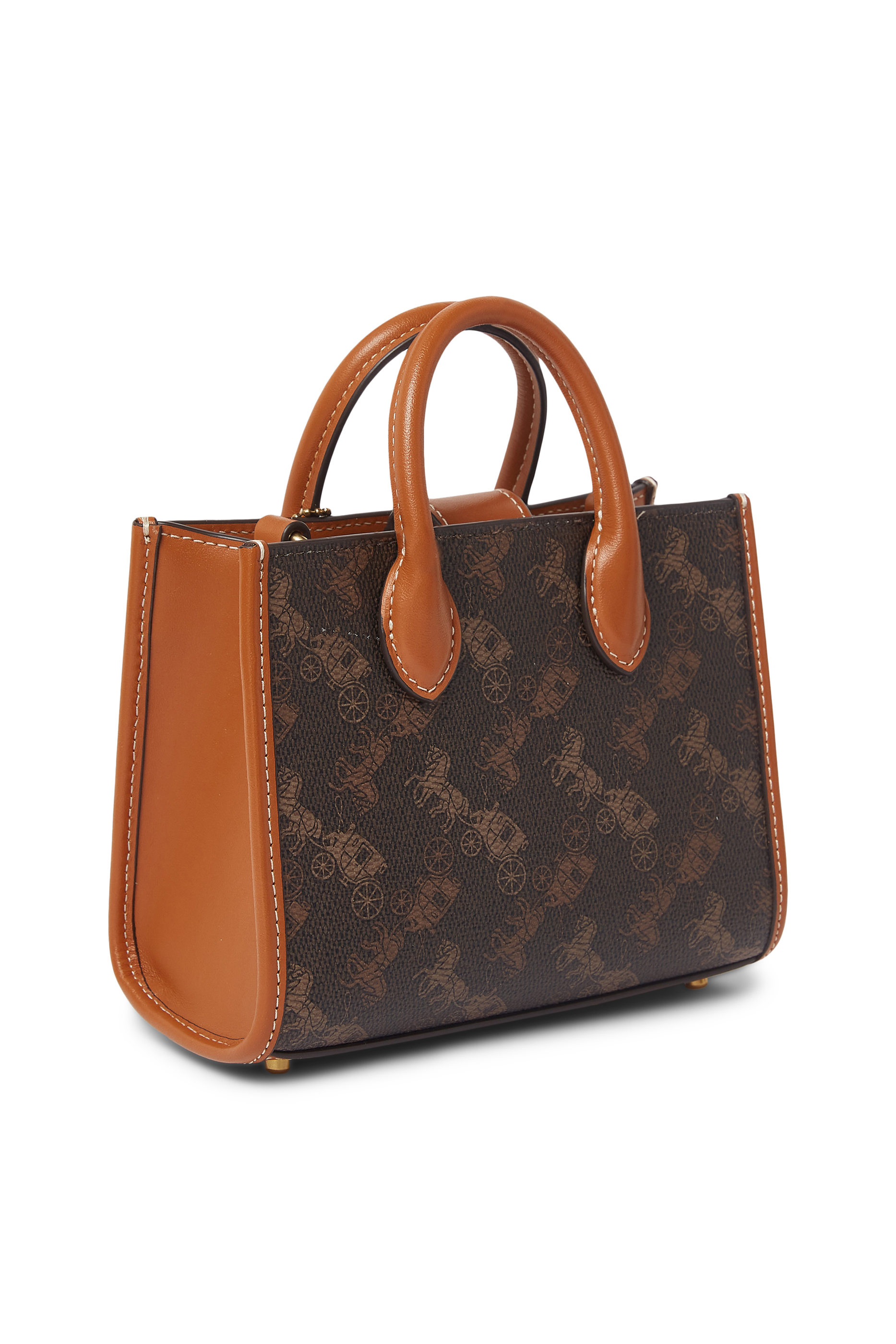 حقيبة يد ايس 17 بطبعات شعار الماركة