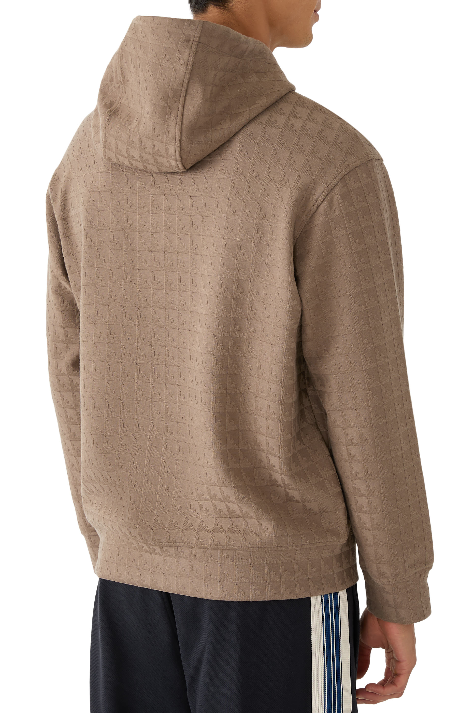 سويت شيرت ايه اس في بغطاء رأس مزيج لايوسيل