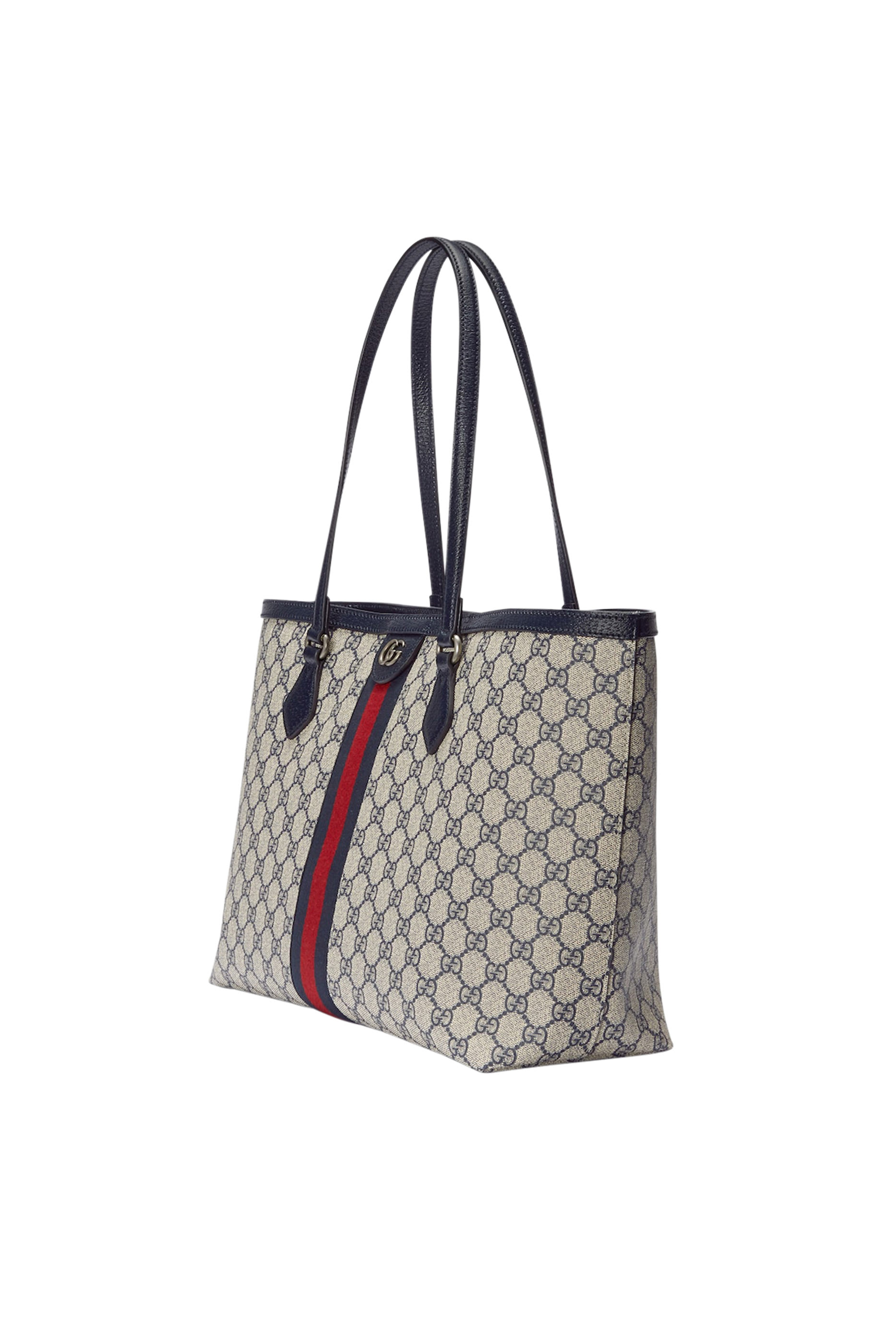 حقيبة يد أوفيديا متوسطة بنقشة حرفي شعار الماركة