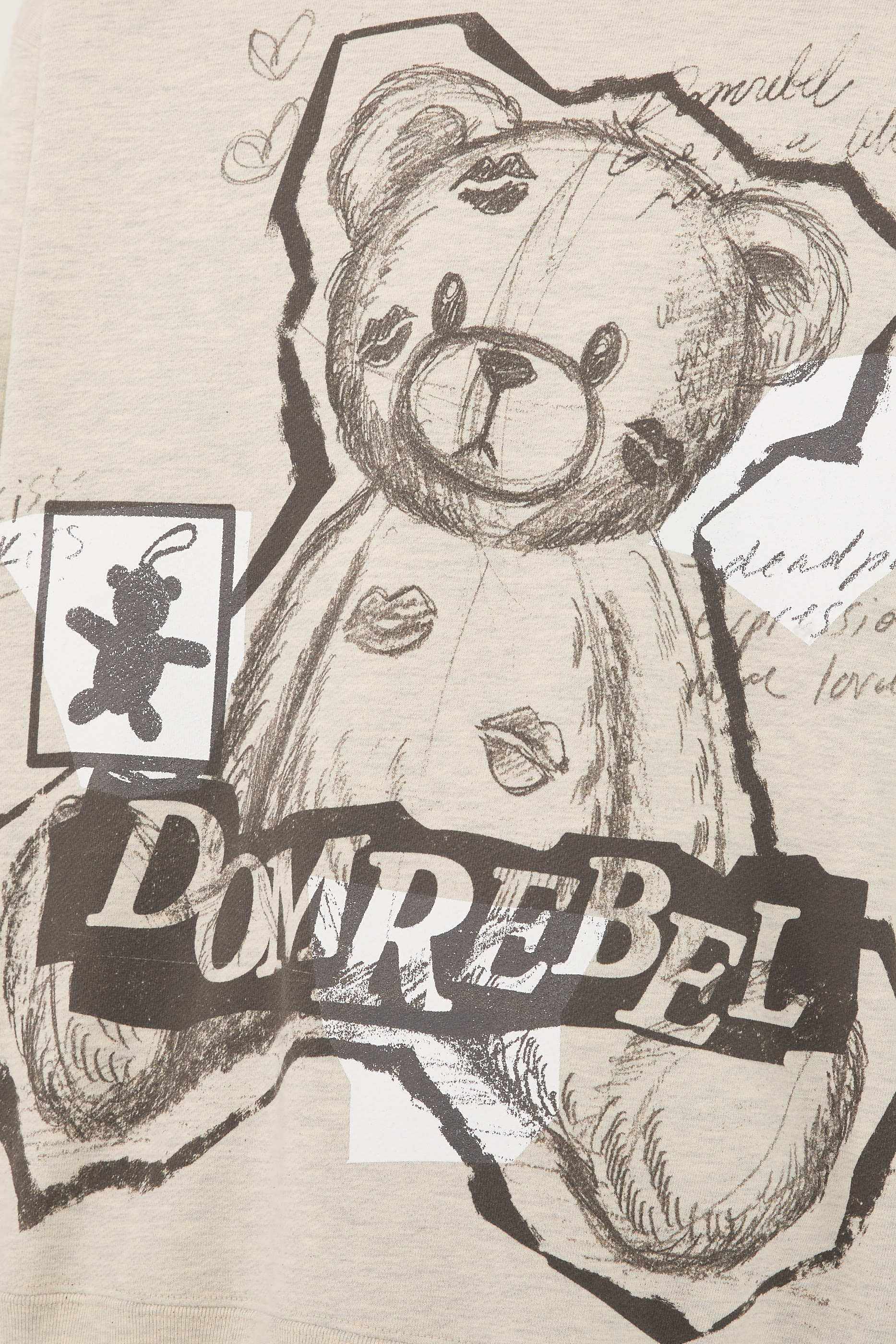 سويت شيرت بقصة قصيرة من الأمام وطويلة من الخلف