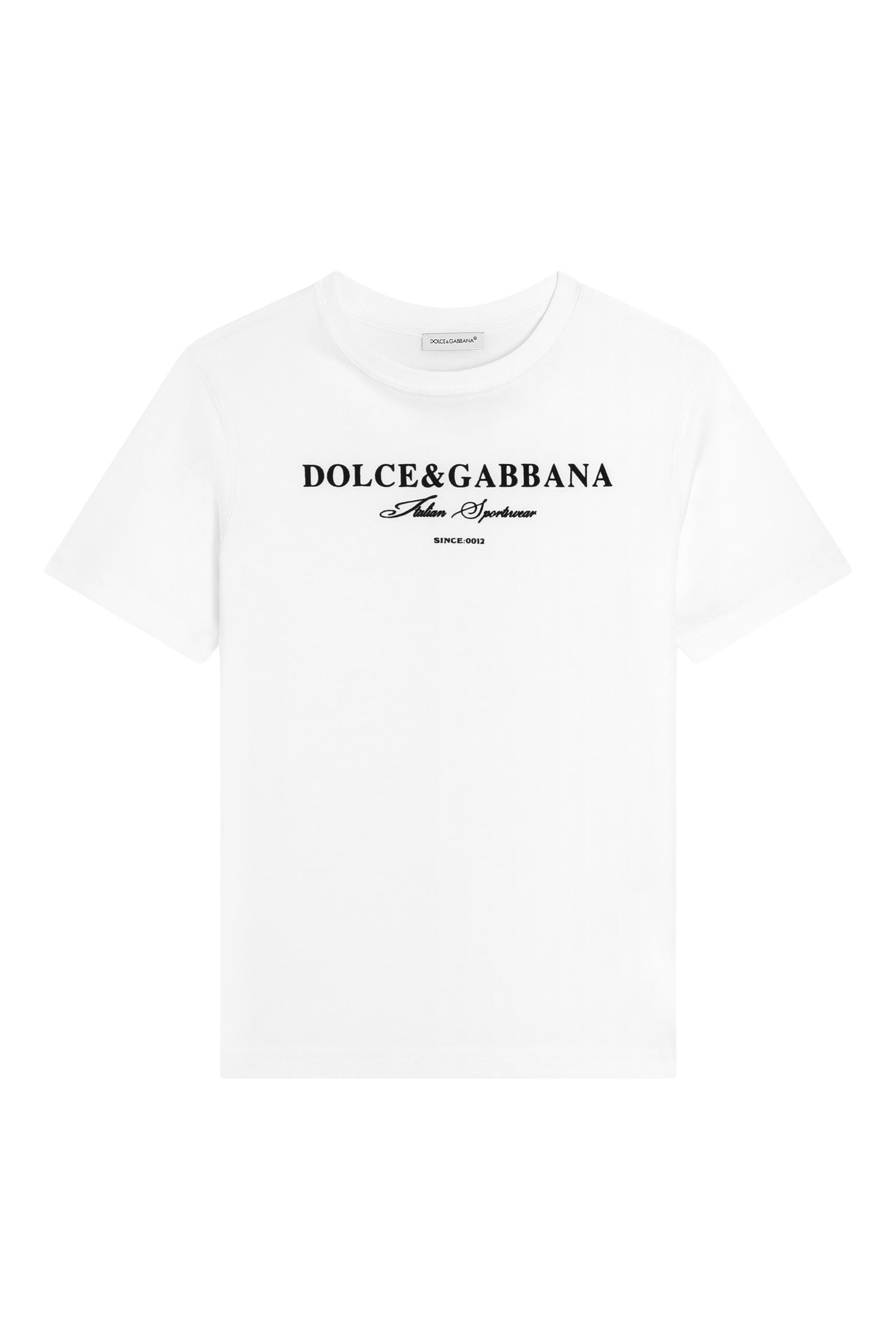 تيشيرت بشعار حرفي الماركة للأطفال