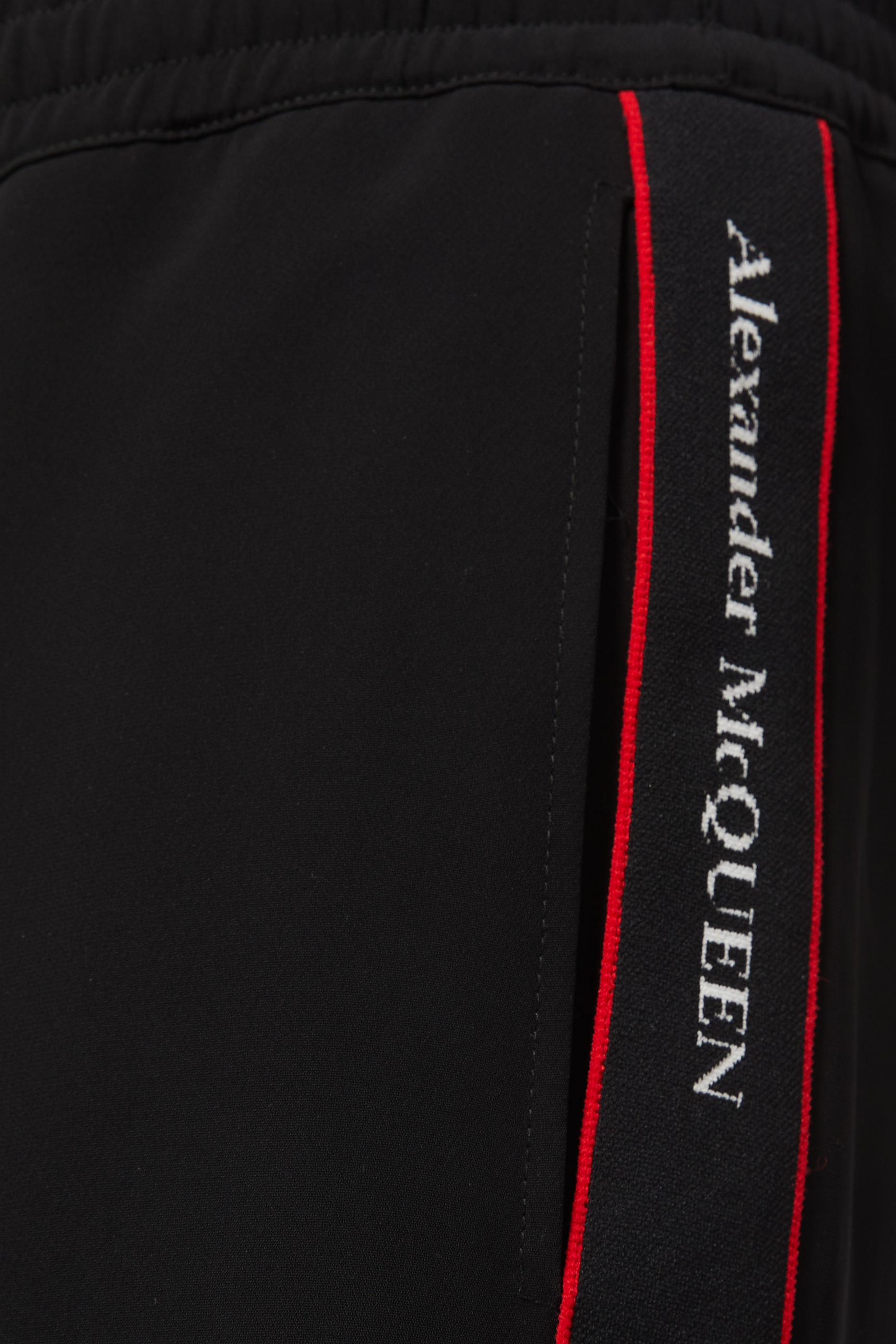 بنطال رياضي بشريط بشعار الماركة