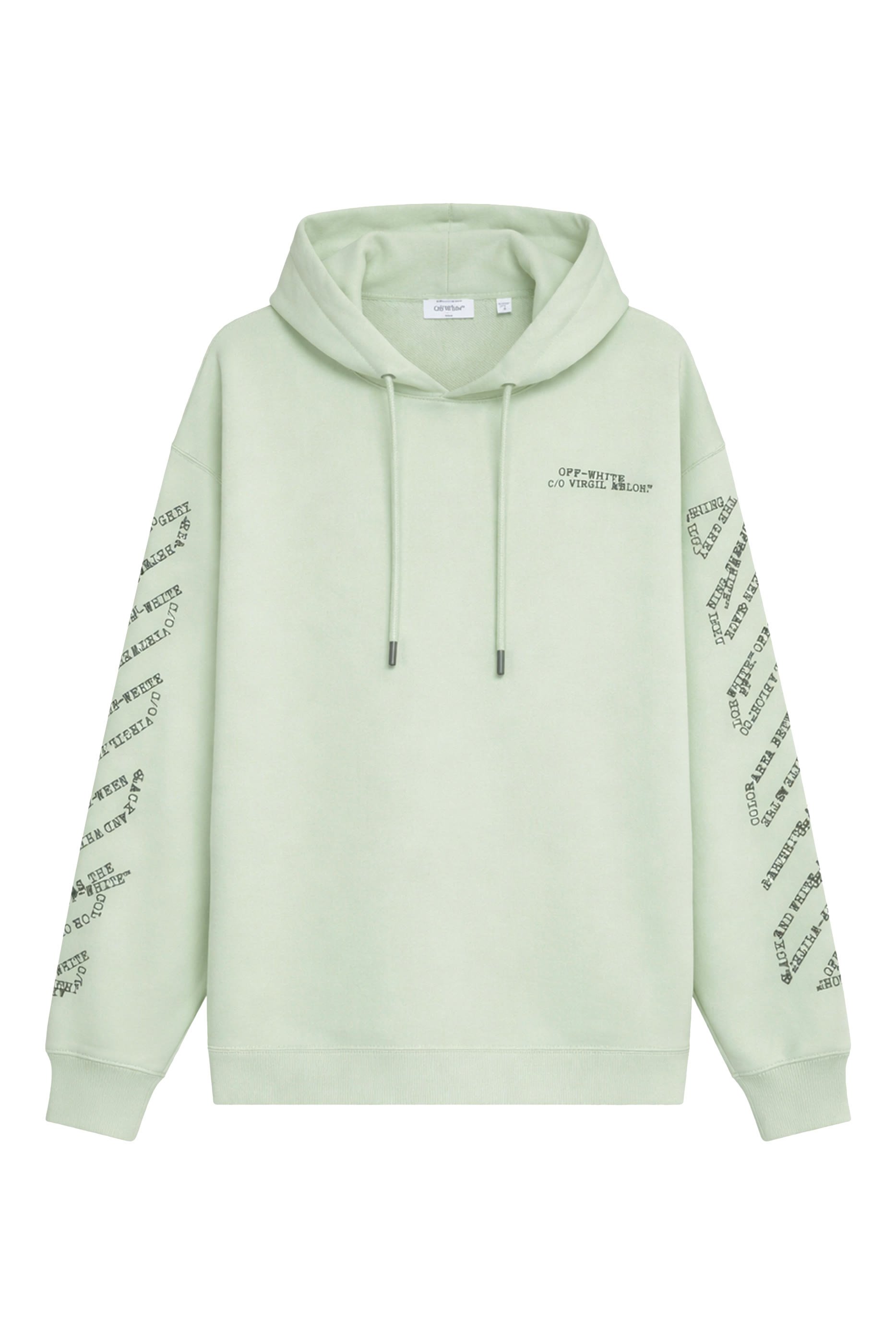 هودي بطبعة شعار الماركة مائل