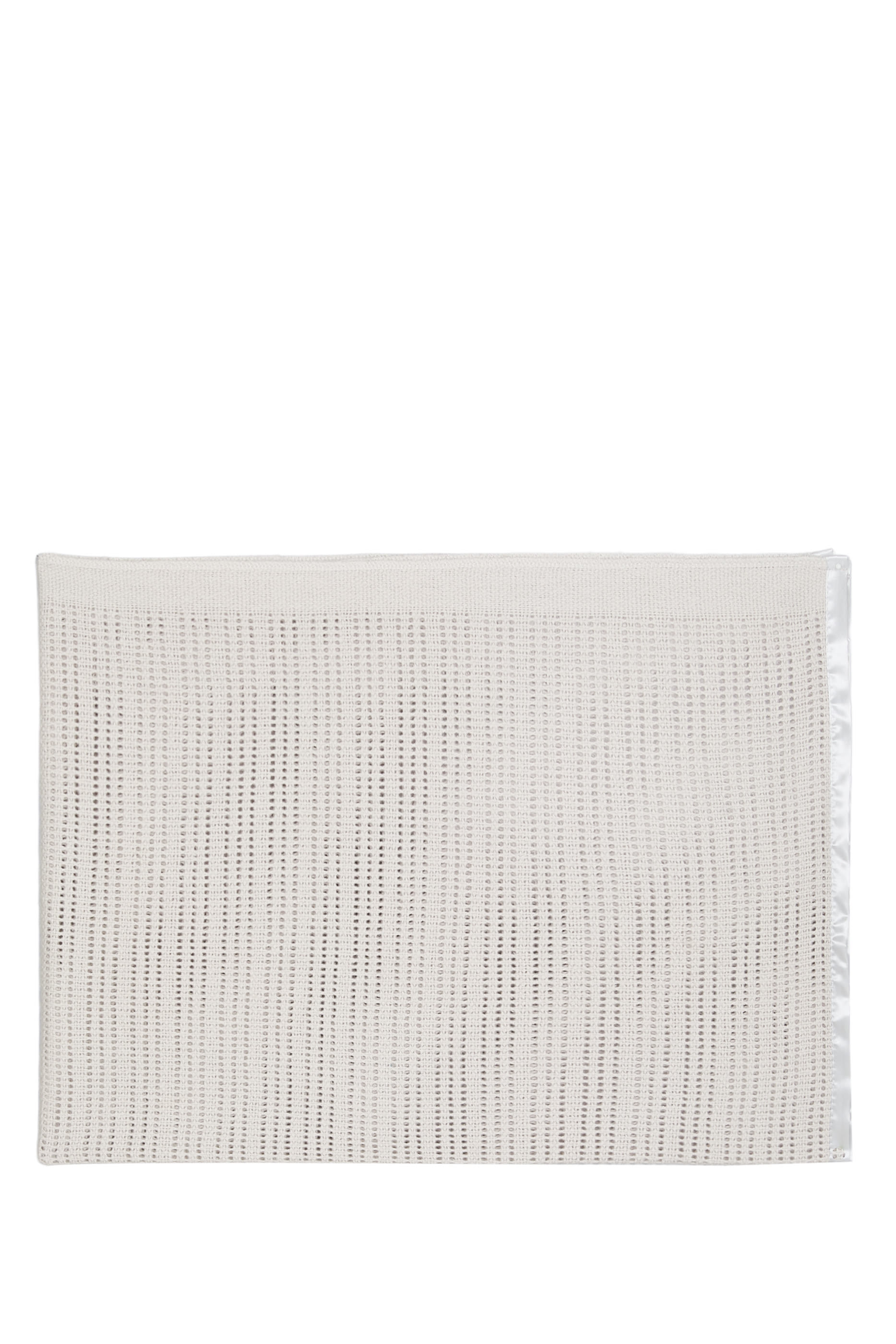 بطانية&nbsp;سيليولار للرضع بحواف ساتان للأطفال