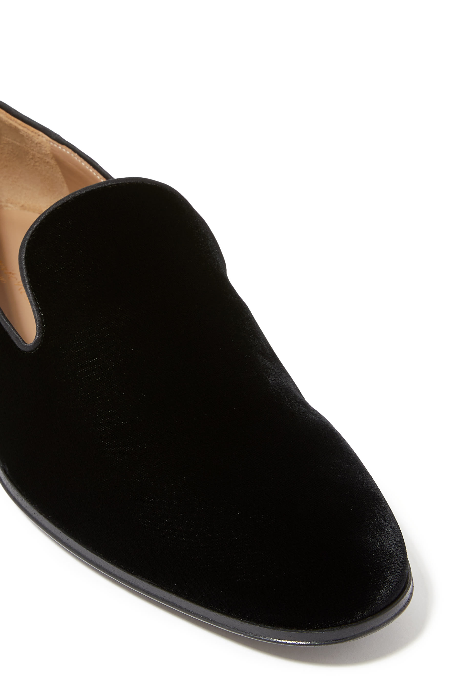 حذاء جين مخملي سهل الإريتداء