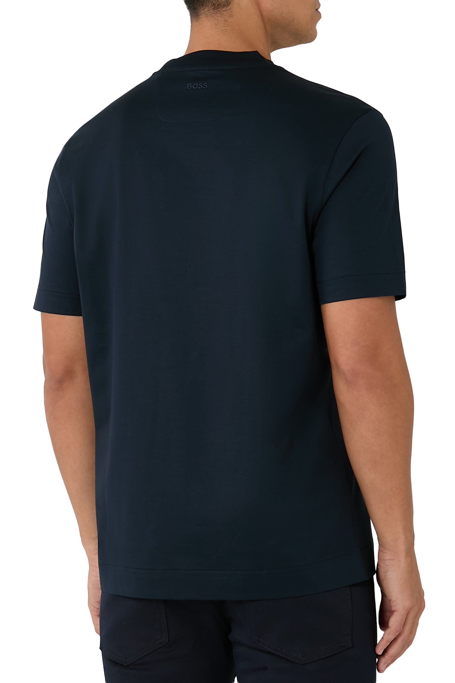 تيشيرت بوس &times; أستون مارتن قطن ممرسر