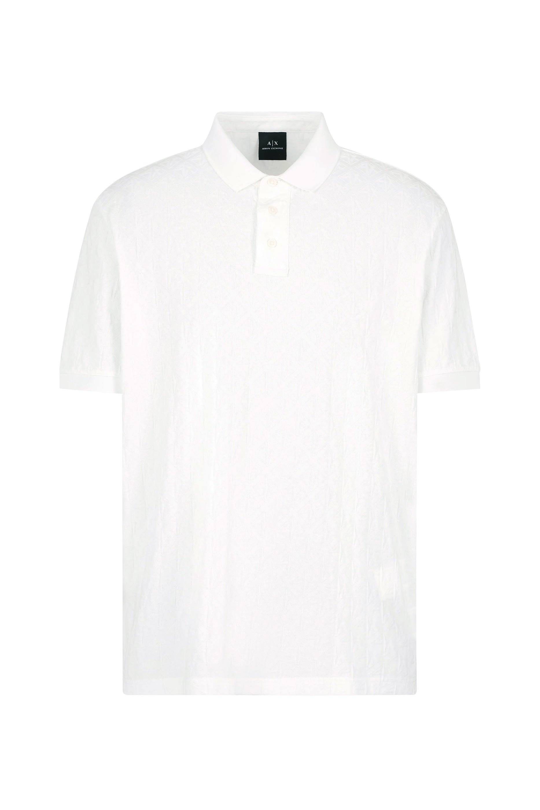 قميص بولو مطرز بالكامل