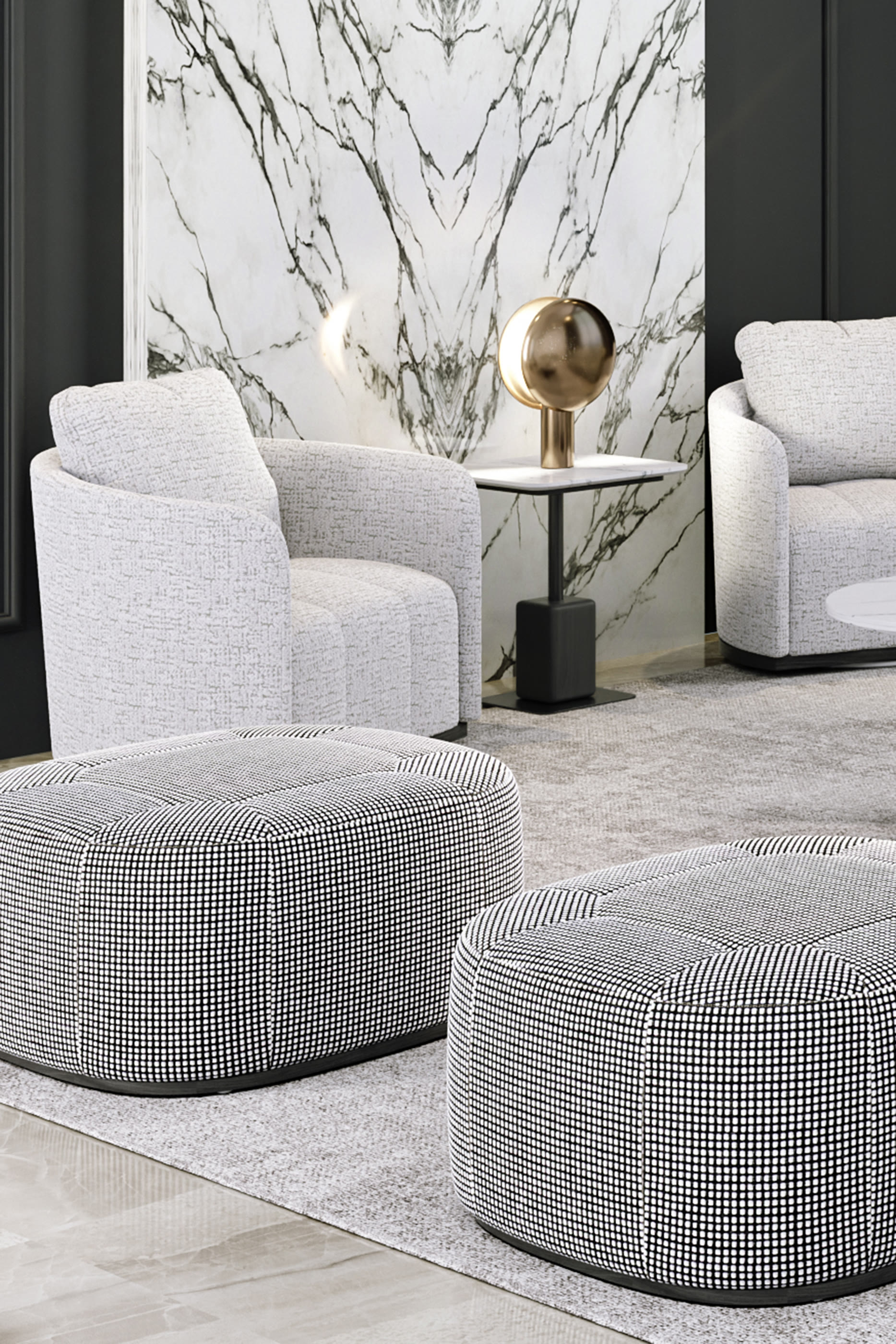 طاولة جانبية جيم