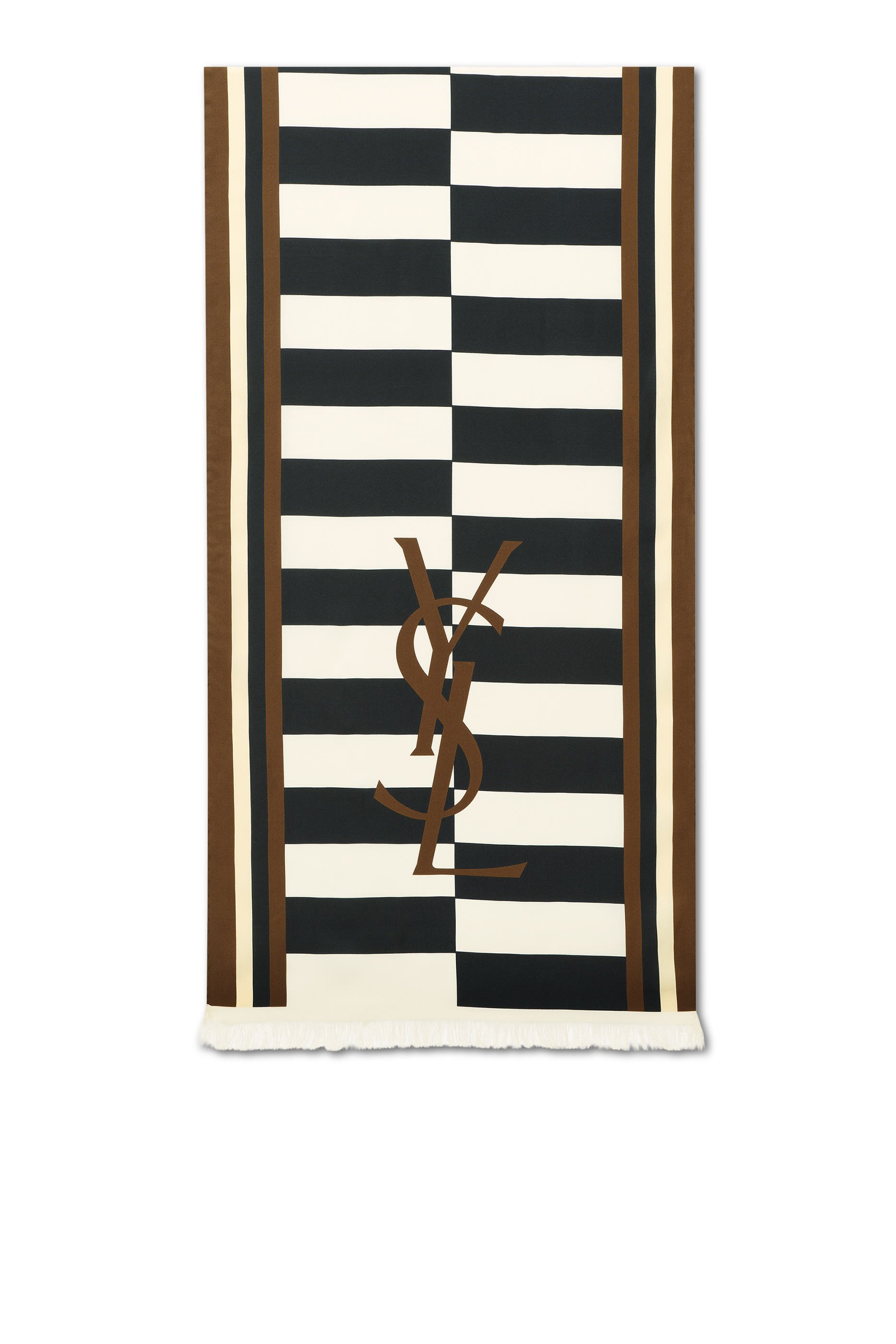 وشاح بتصميم مربع حرير تويل