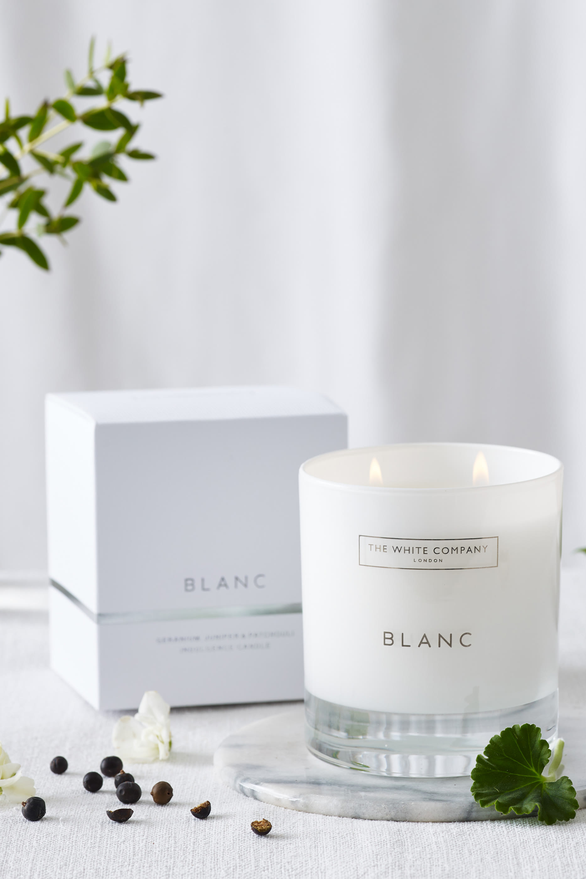 شمعة بلانك بفتيلين