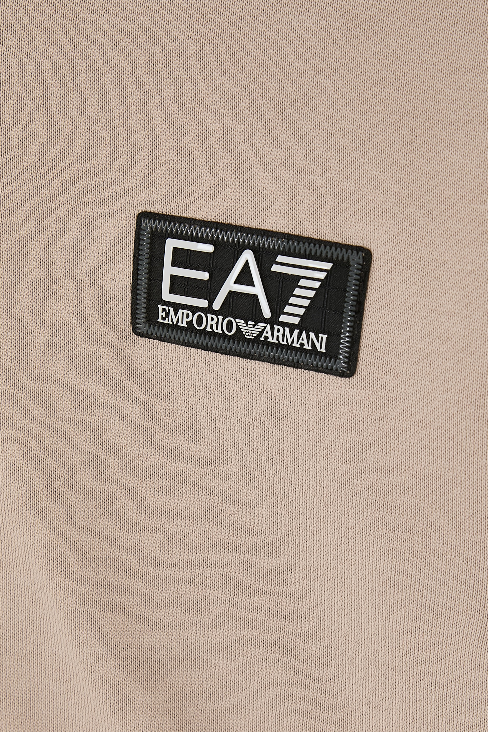 سويت شيرت بغطاء للرأس مزين بشعار الماركة قطن للأطفال