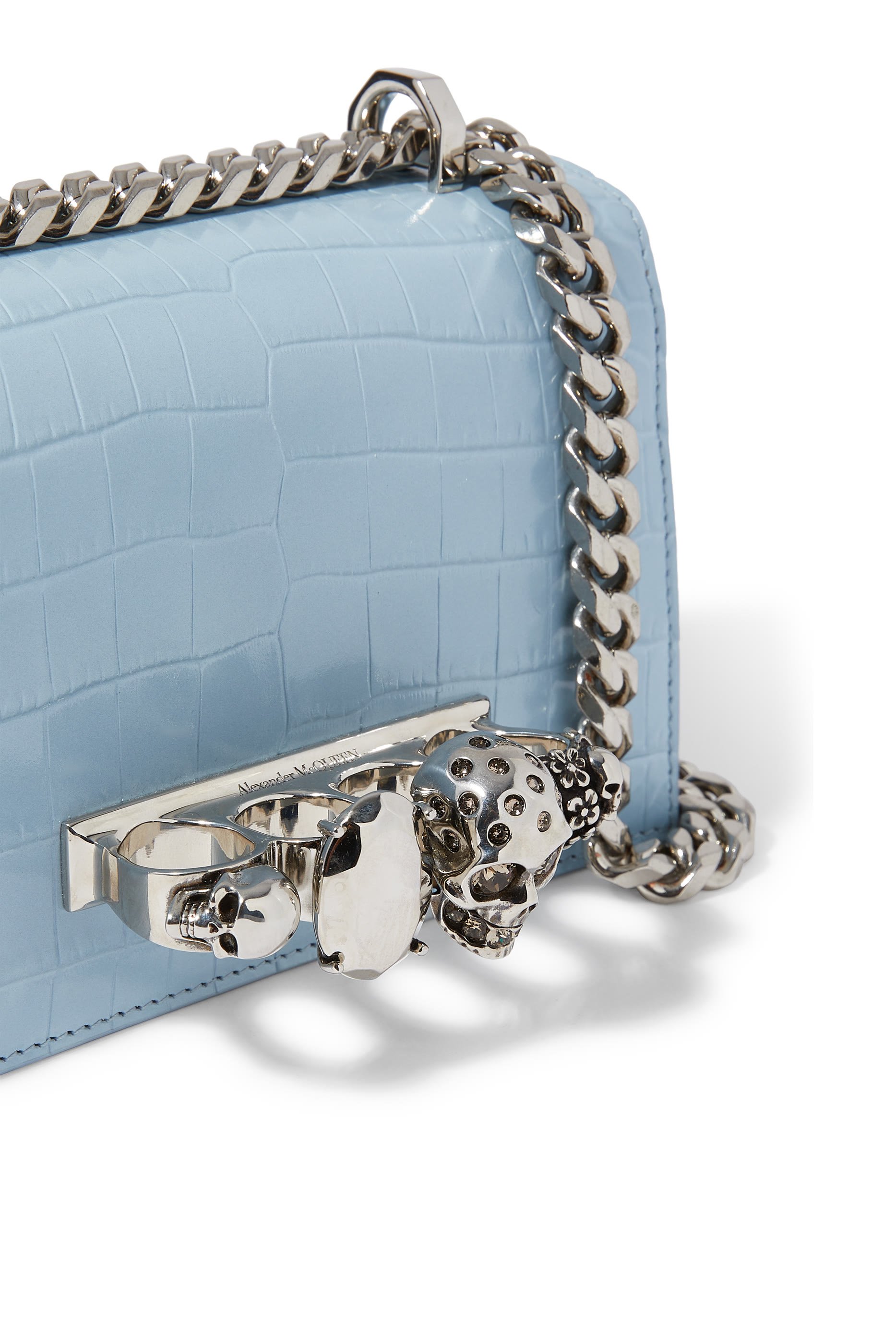 حقيبة ساتشل صغيرة مزينة بحلي