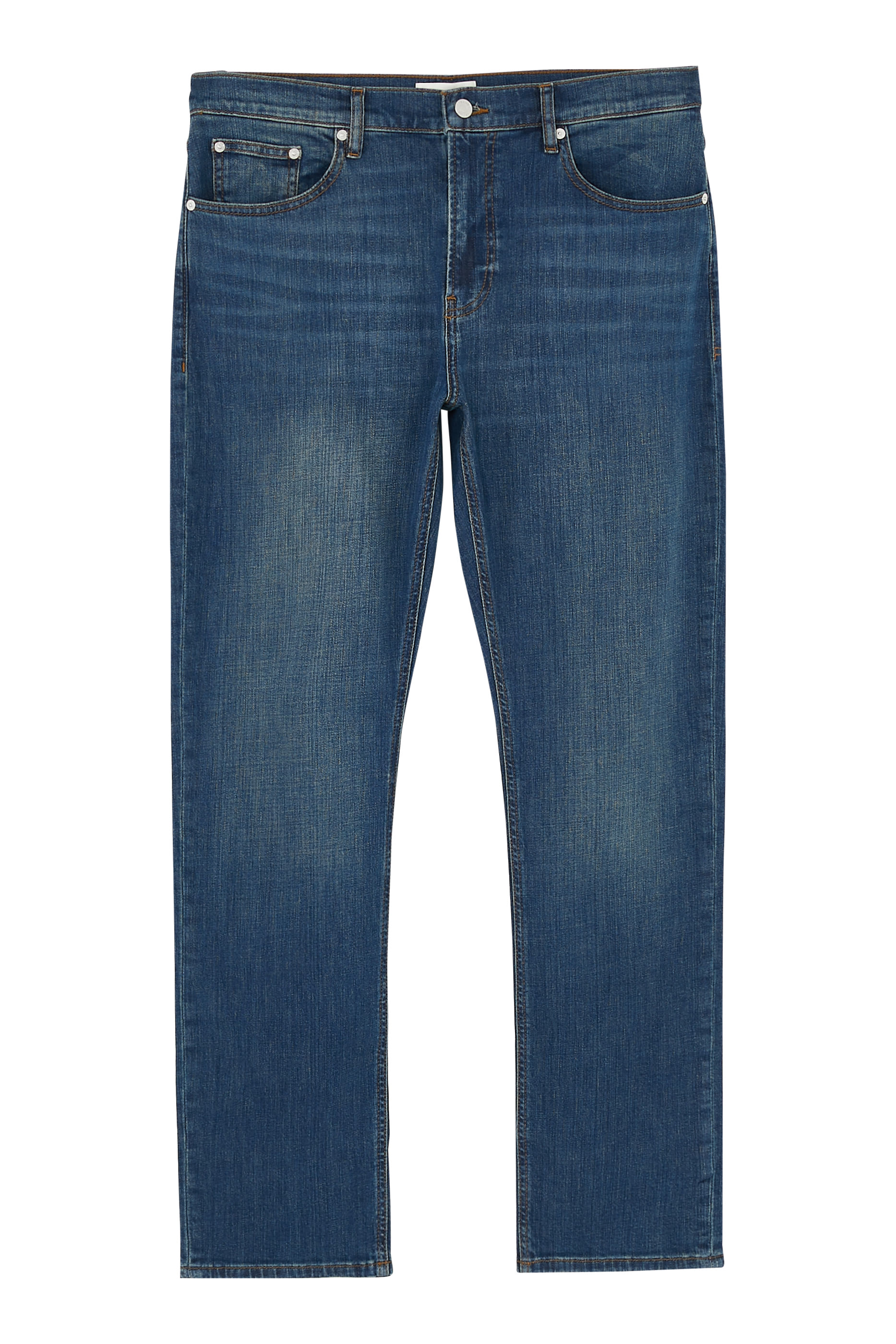 بنطال جينز مودرن بقصة ساق مستقيمة