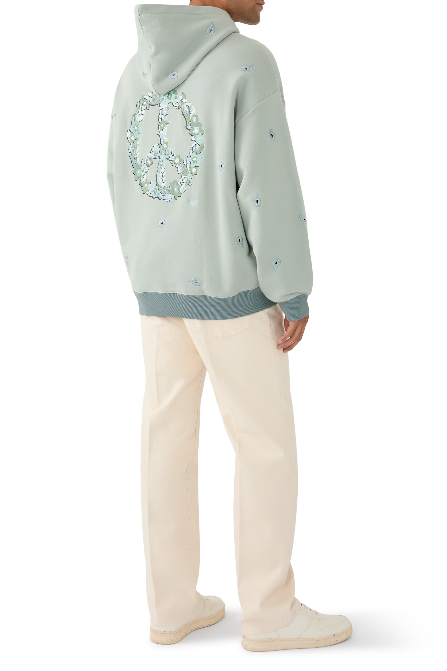 سويت شيرت بغطاء رأس قطن