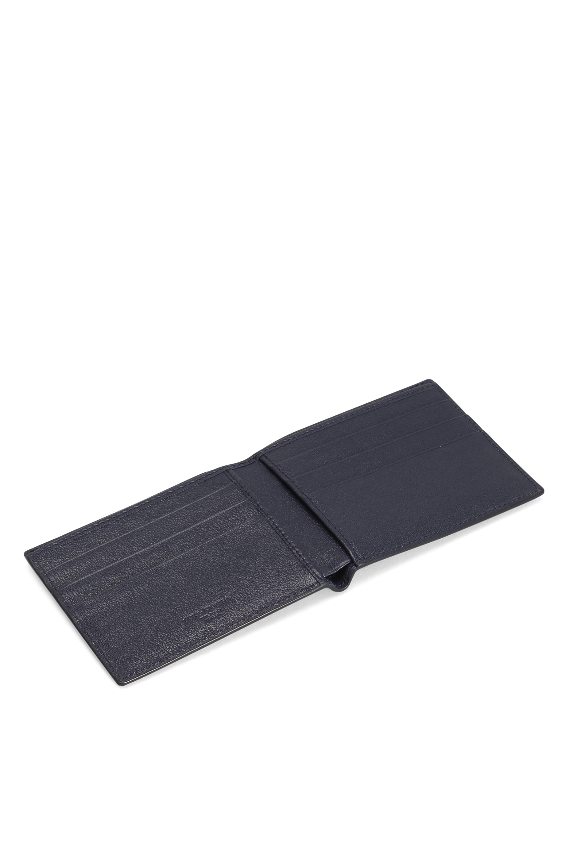 محفظة بشعار الماركة جلد