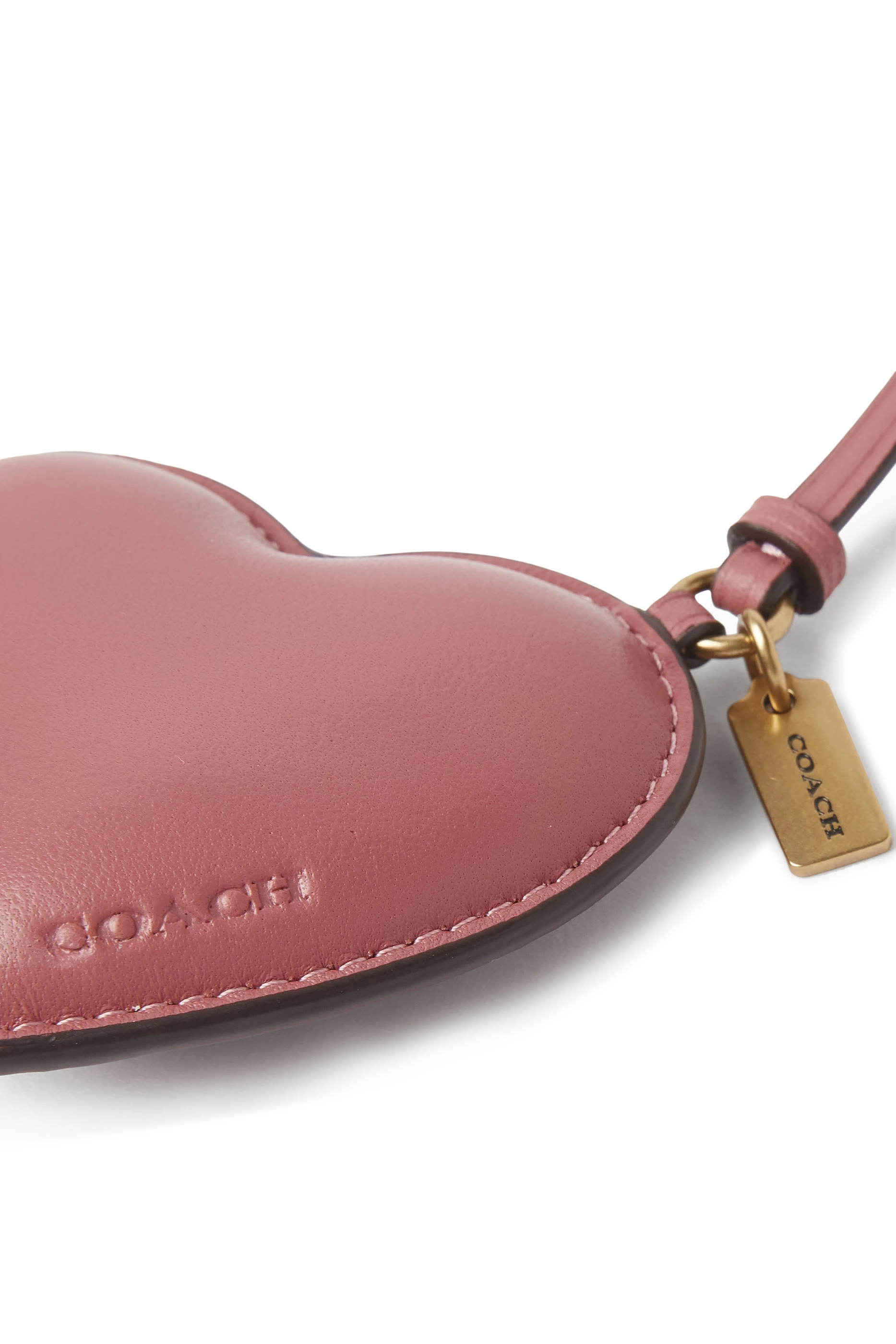 حلية حقيبة بتصميم قلب منفوخ 