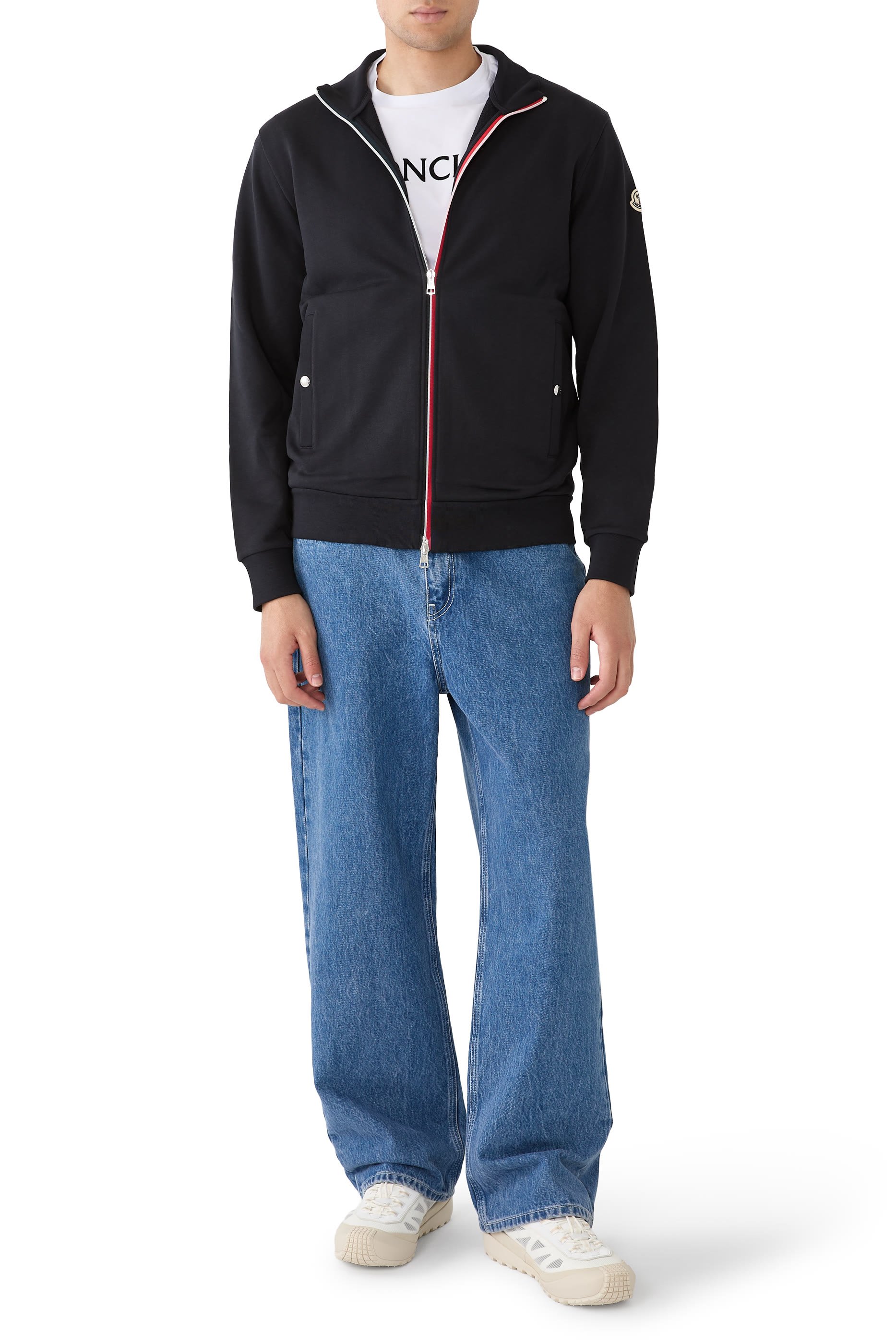 كارديغان بسحاب بتصميم مبطن 