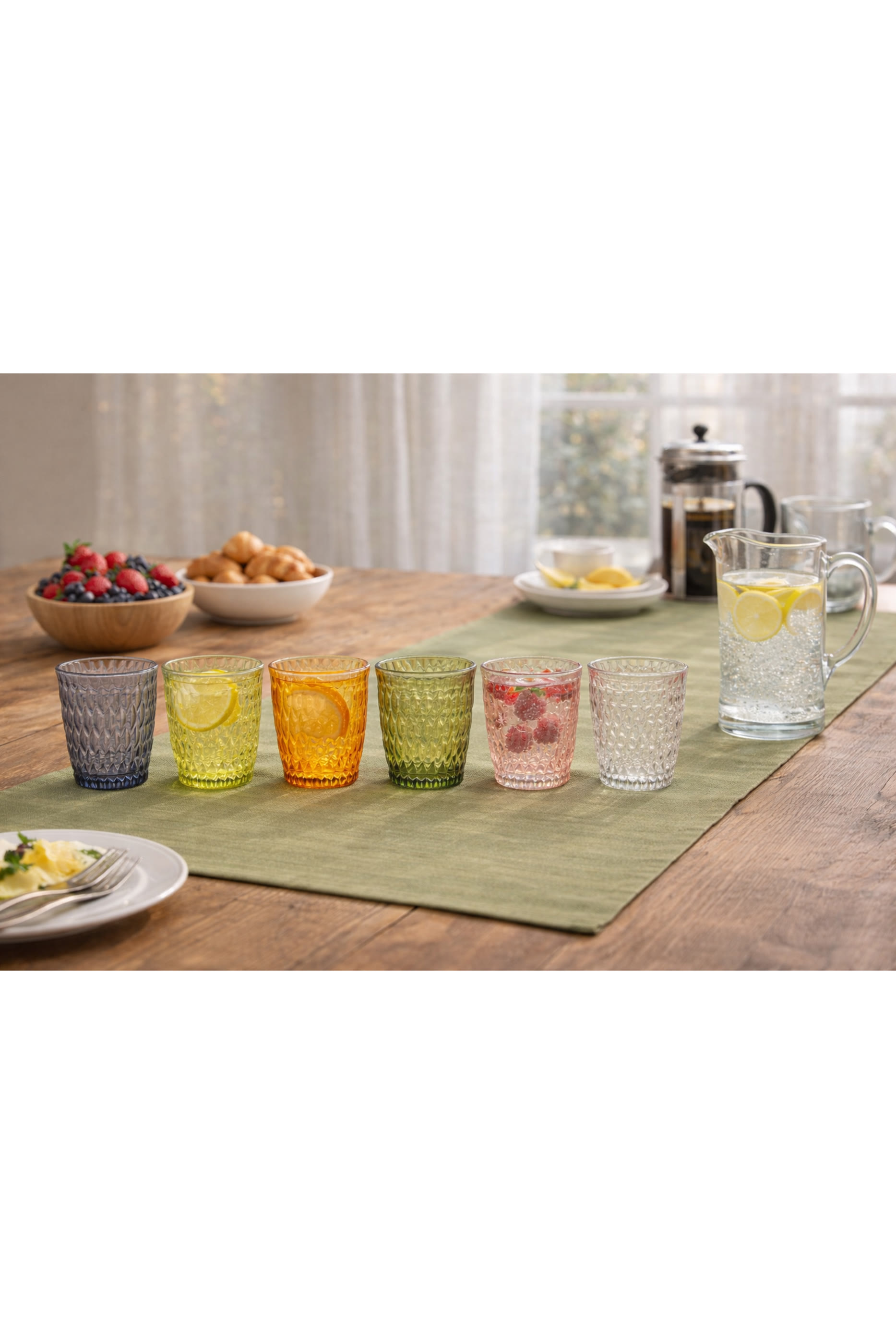 طقم أكواب لوتو، 6 قطع