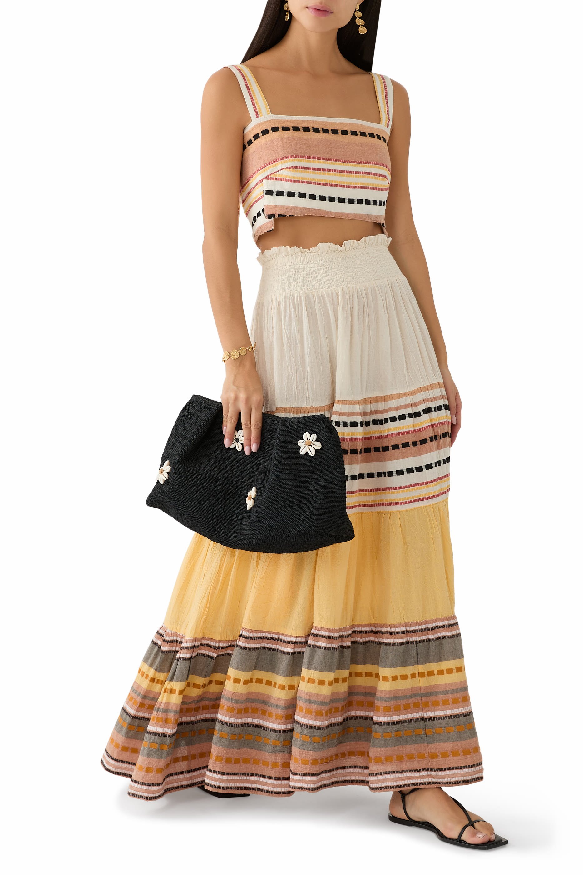 تنورة زاكار طويلة قطن