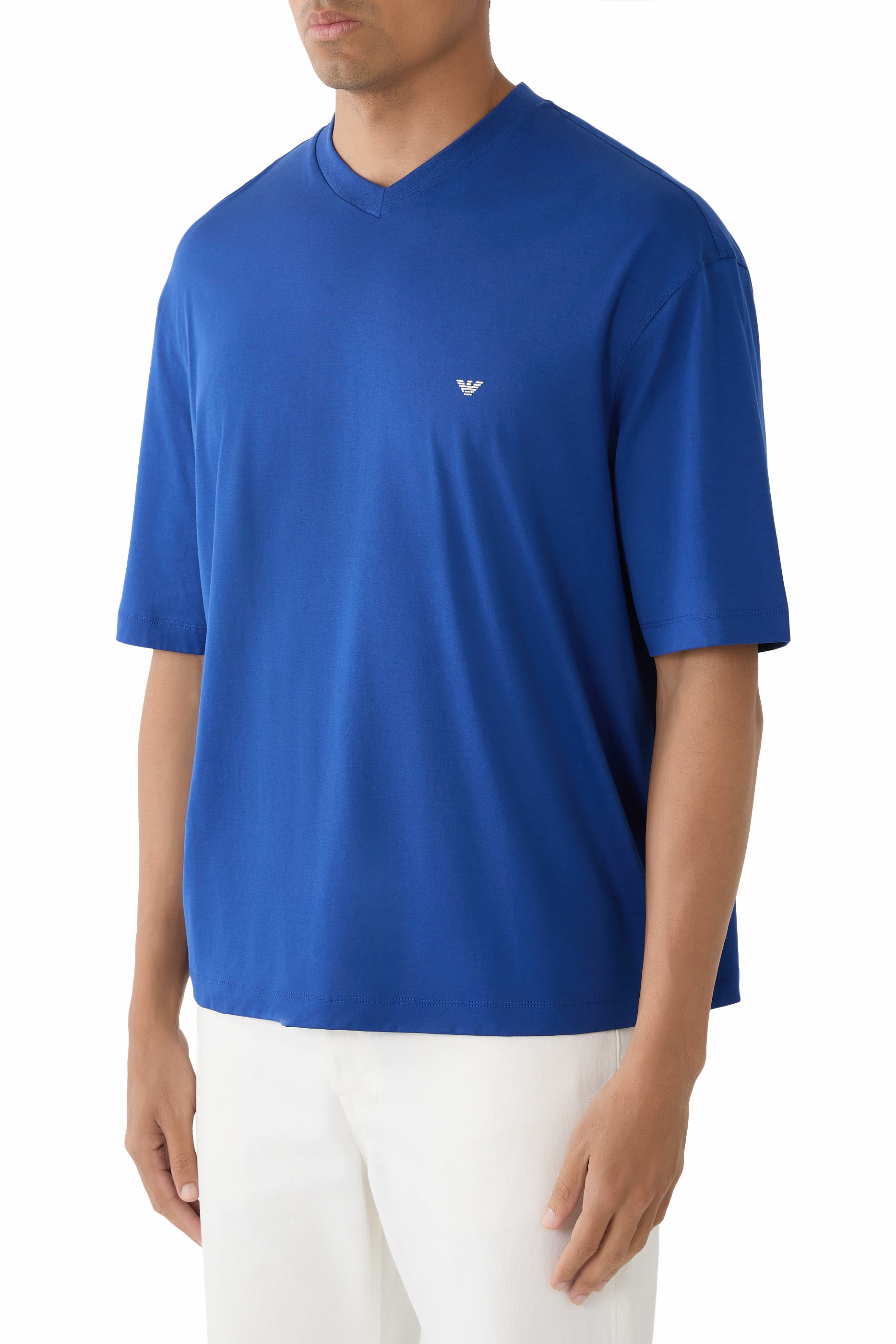 Macro EA Text Logo Polo Shirt