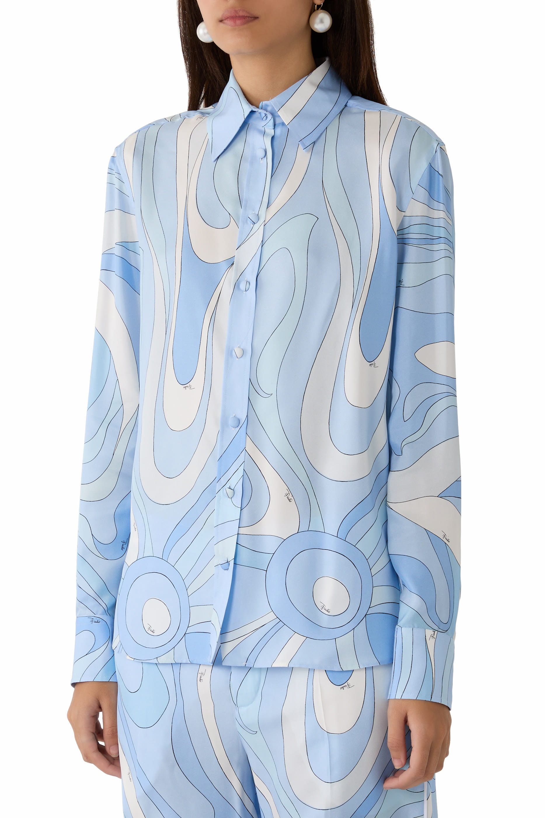 قميص بنقشة مارمو